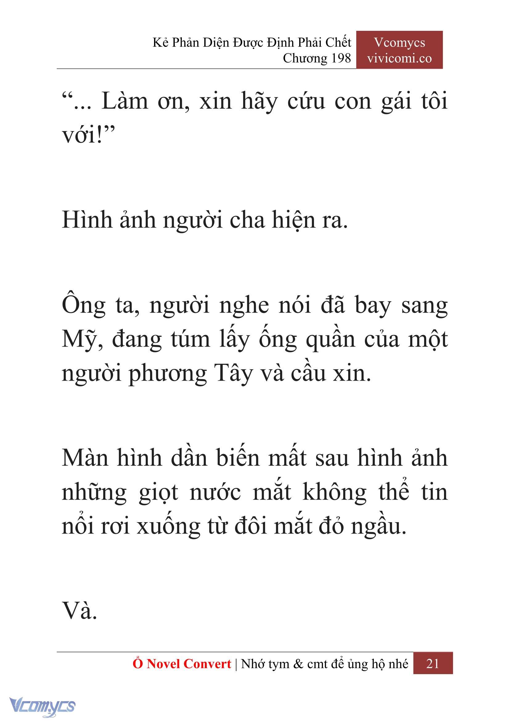 [Novel] Kẻ Phản Diện Được Định Phải Chết Chap 198 - Trang 2