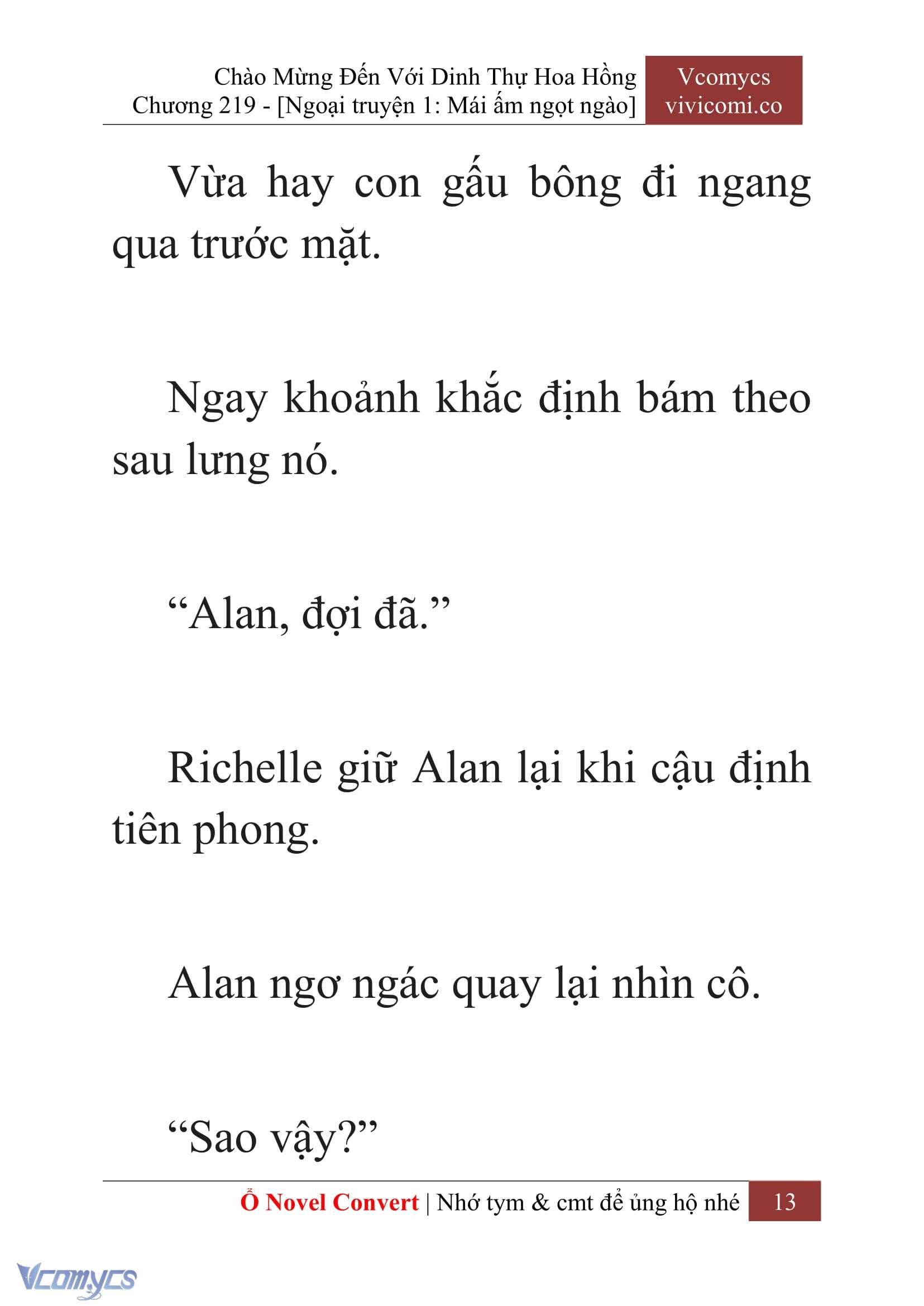 [Novel] Chào Mừng Đến Với Dinh Thự Hoa Hồng Chap 219 - Trang 2