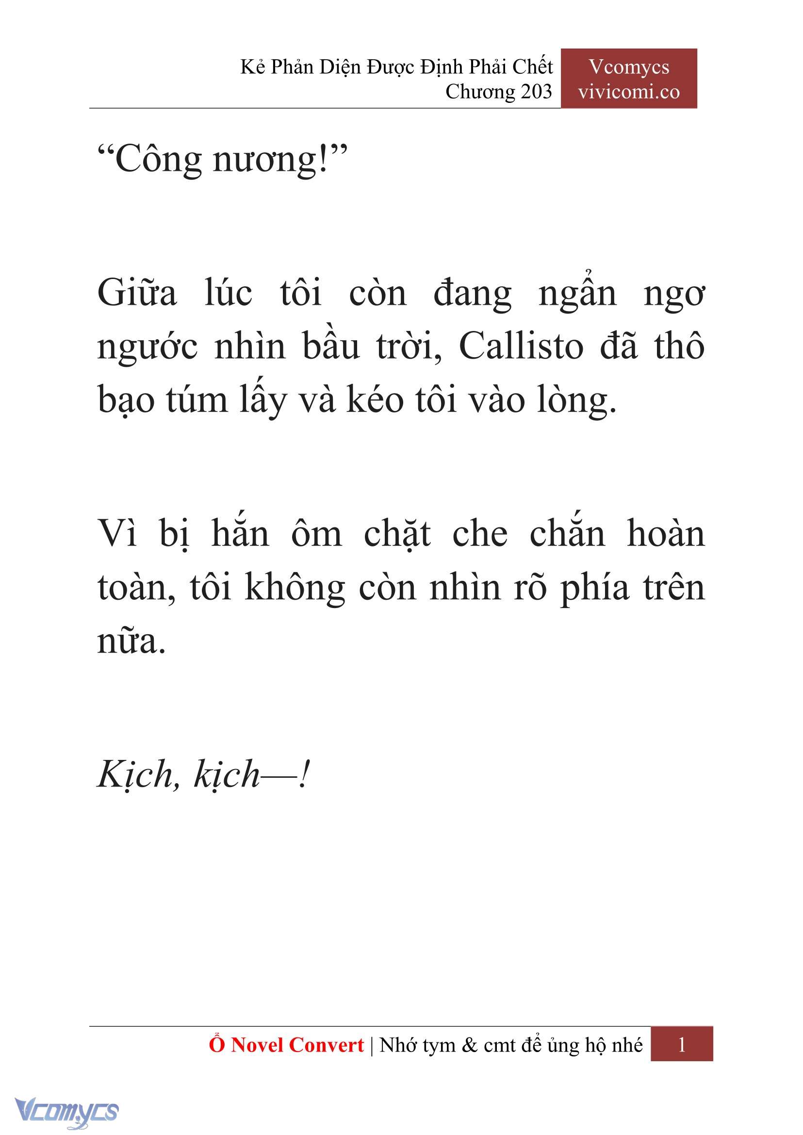 [Novel] Kẻ Phản Diện Được Định Phải Chết Chap 203 - Next Chap 204