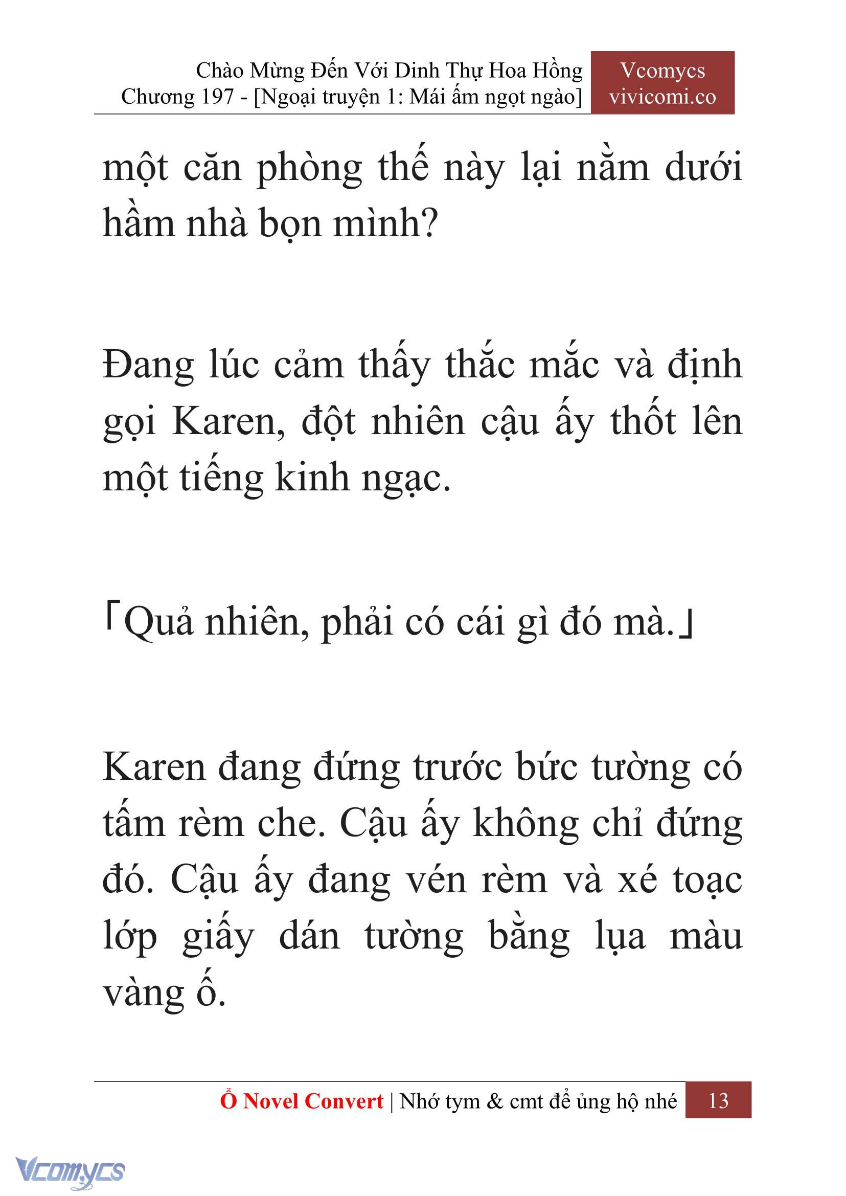 [Novel] Chào Mừng Đến Với Dinh Thự Hoa Hồng Chap 197 - Trang 2