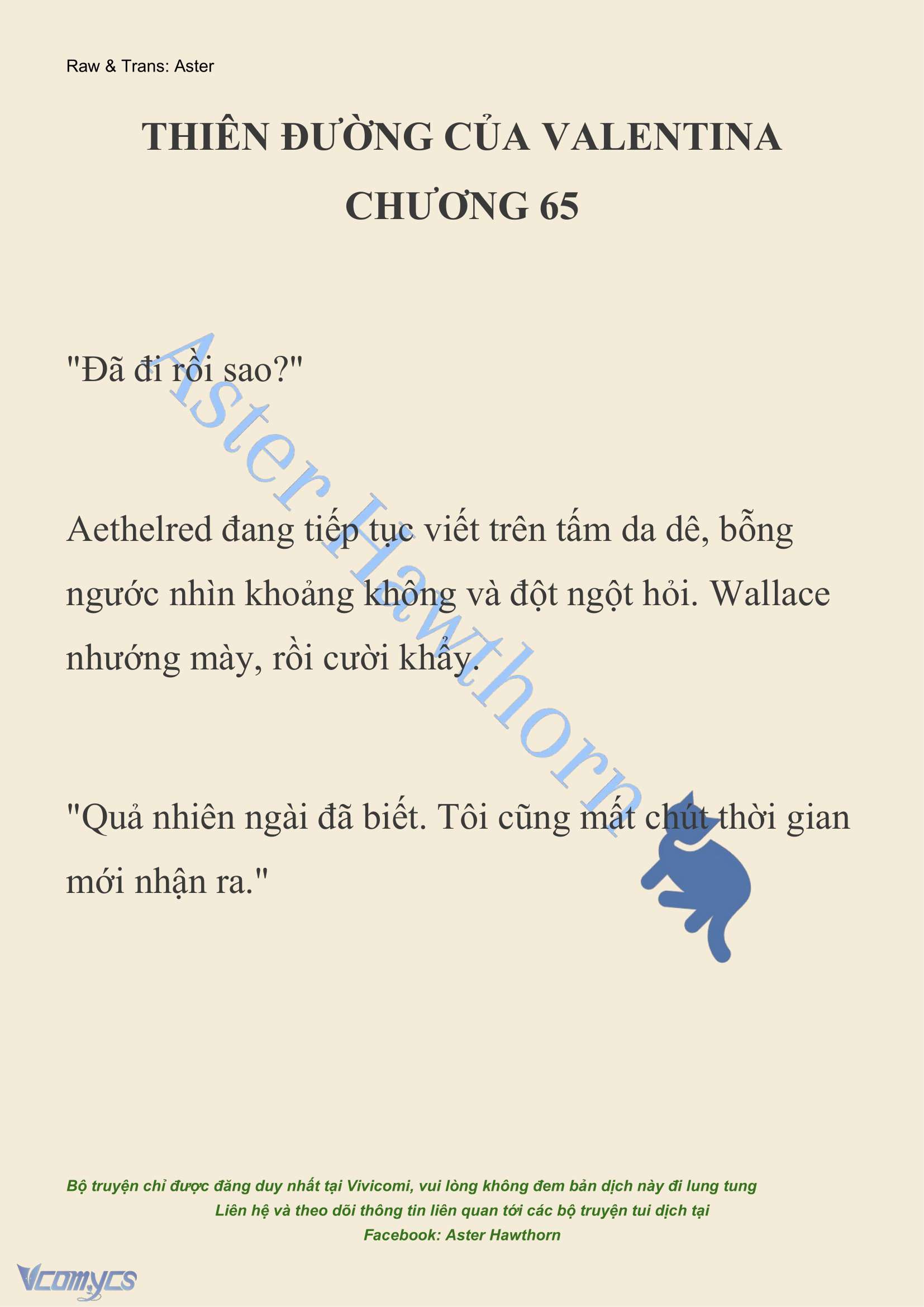 [NOVEL] Thiên Đường Của Valentina Chap 65 - Next Chap 66