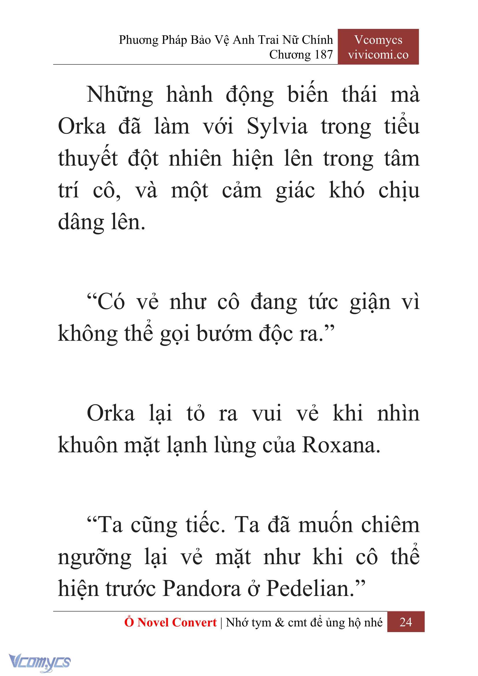 [Novel] Phương Pháp Bảo Vệ Anh Trai Nữ Chính Chap 187 - Trang 2