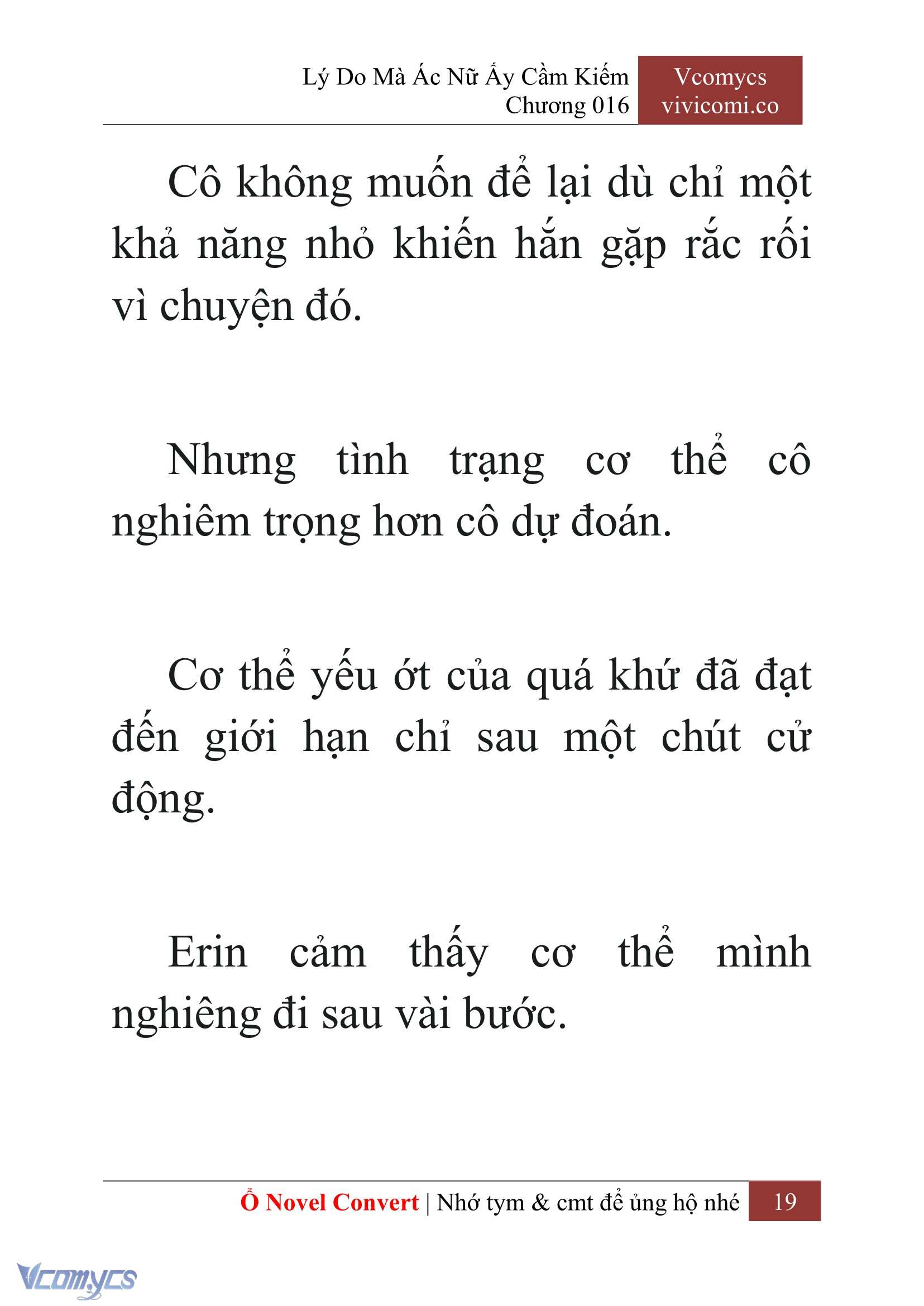 [Novel] Lý Do Mà Ác Nữ Ấy Cầm Kiếm Chap 16 - Trang 2
