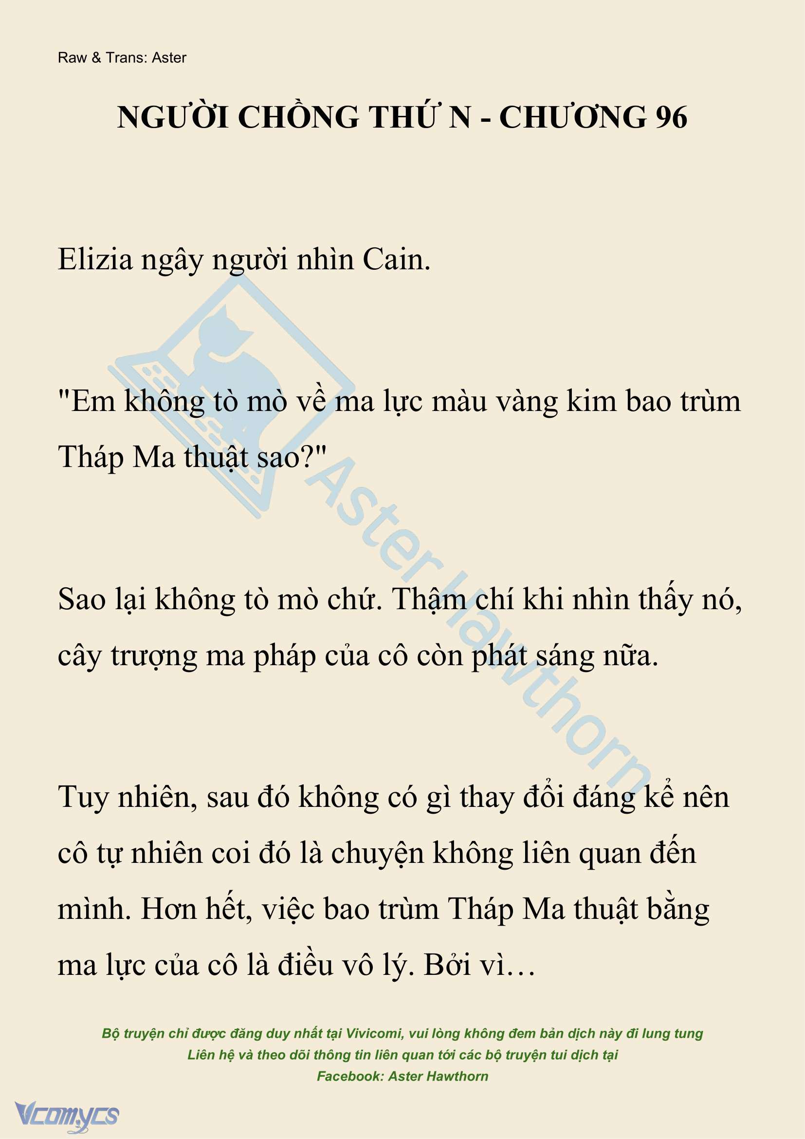 [NOVEL] Người Chồng Thứ N Chap 96 - Next Chap 97