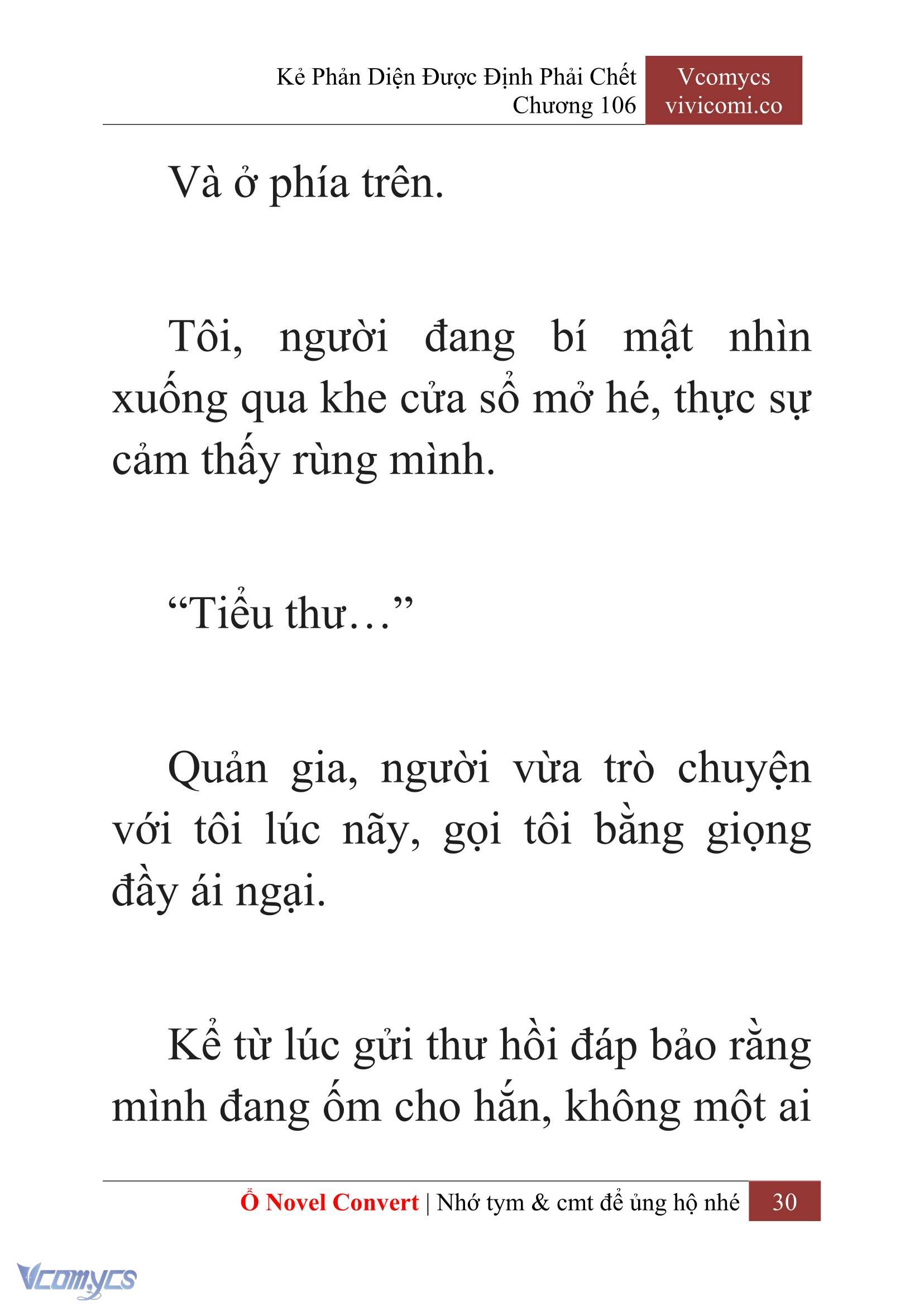 [Novel] Kẻ Phản Diện Được Định Phải Chết Chap 106 - Next Chap 107
