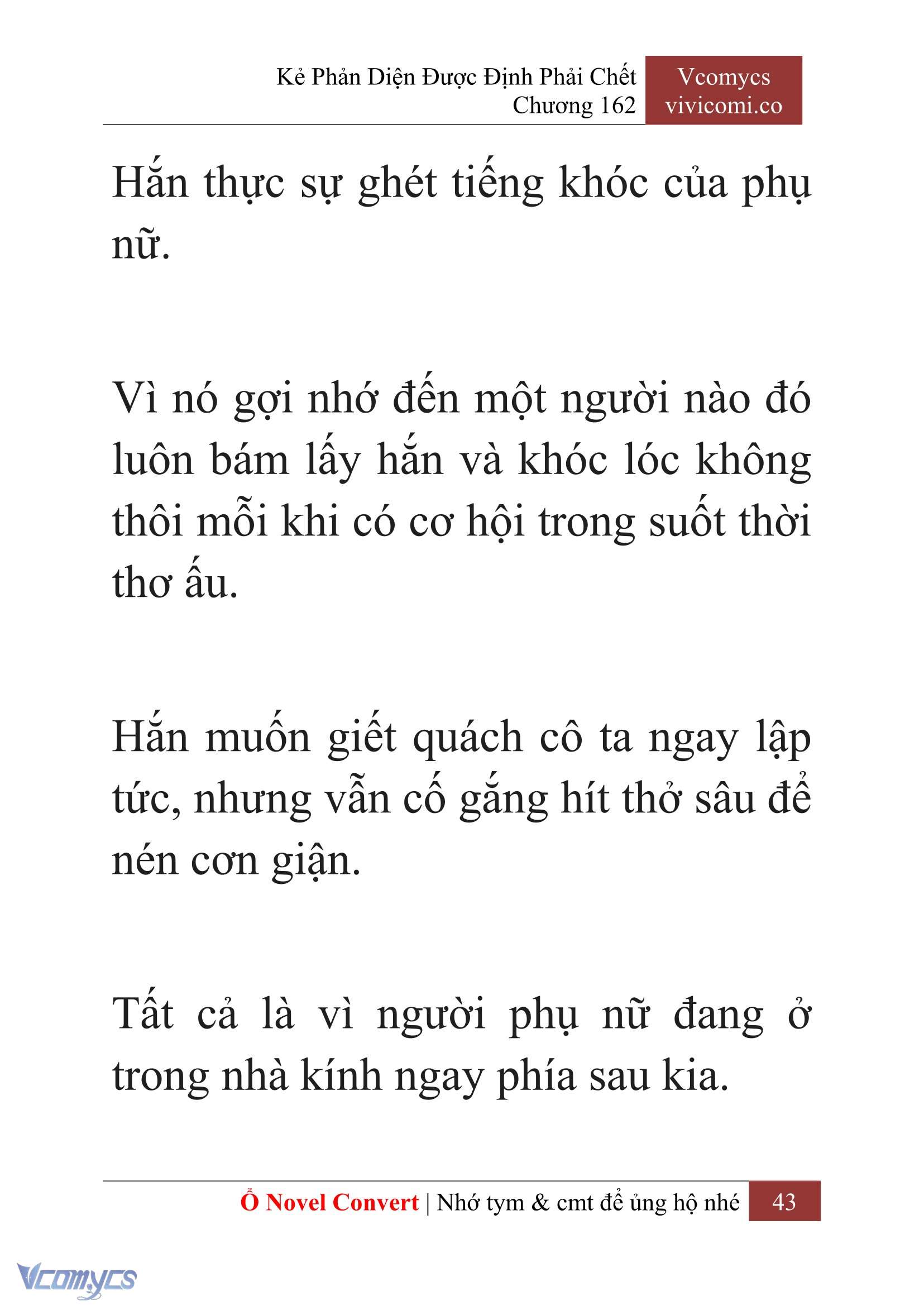 [Novel] Kẻ Phản Diện Được Định Phải Chết Chap 162 - Next Chap 163