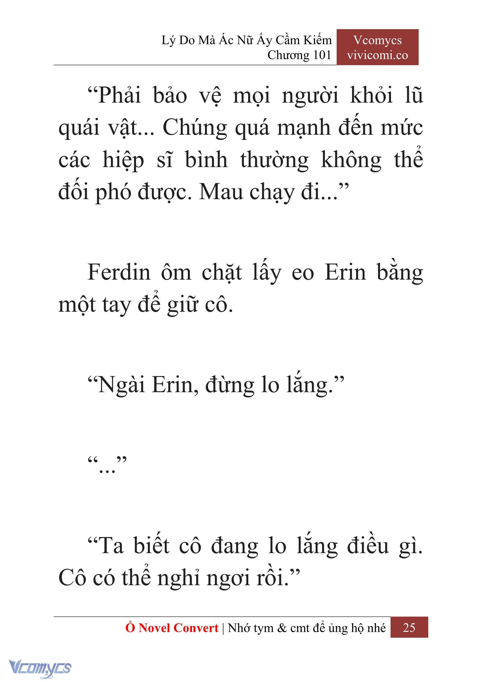 [Novel] Lý Do Mà Ác Nữ Ấy Cầm Kiếm Chap 101 - Next Chap 102
