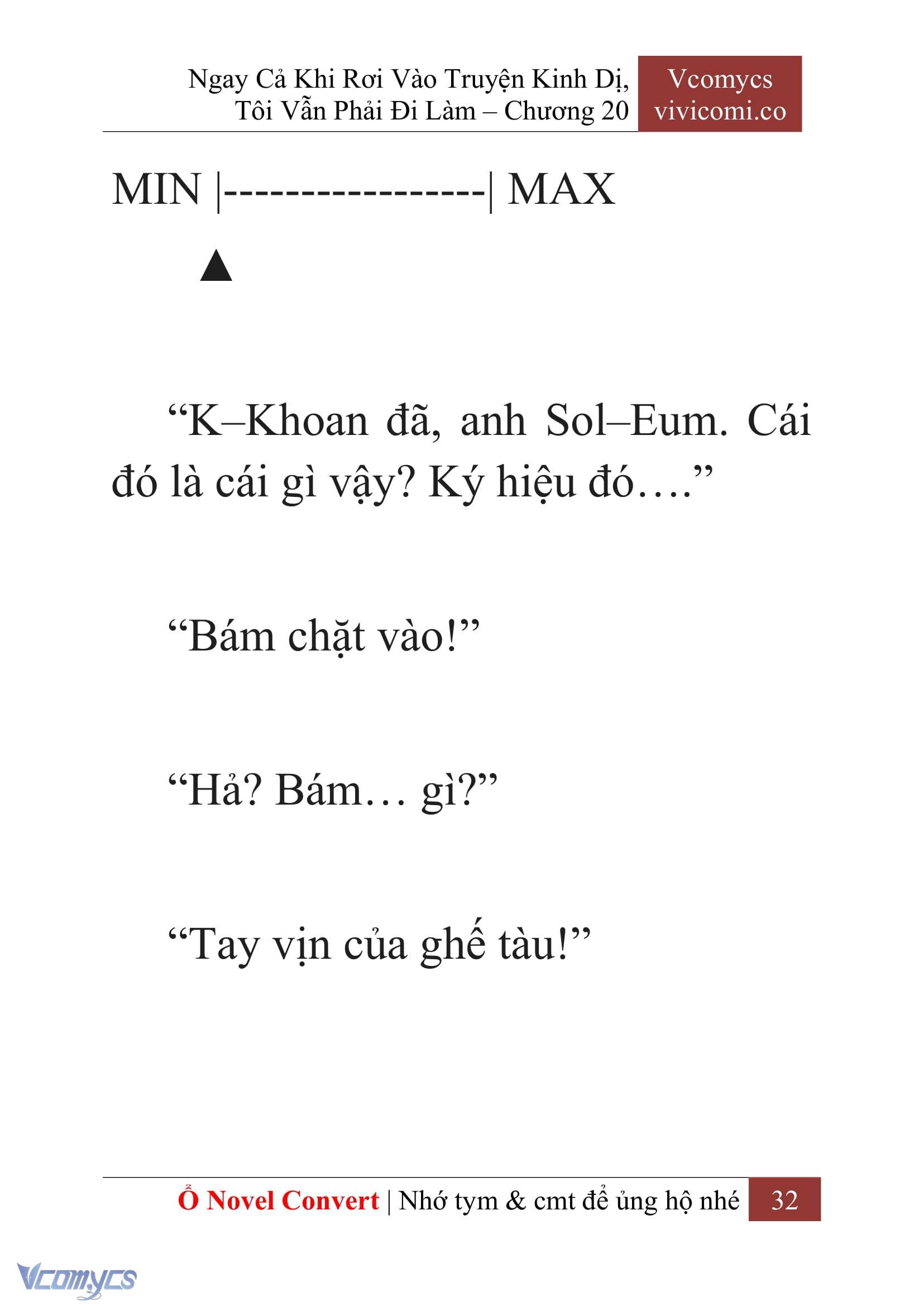 [Novel] Ngay Cả Khi Rơi Vào Truyện Kinh Dị, Tôi Vẫn Phải Đi Làm Chap 20 - Trang 2