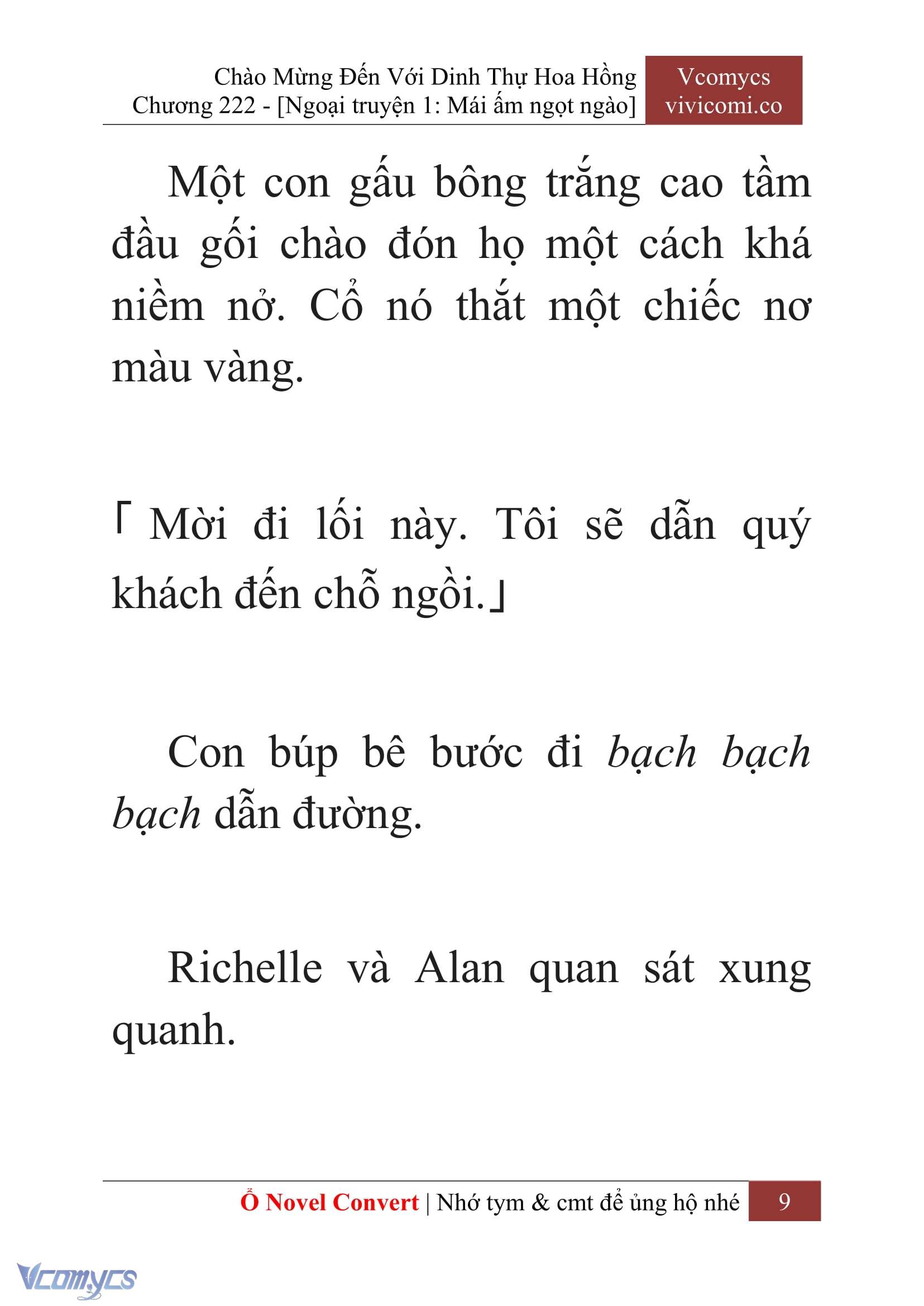 [Novel] Chào Mừng Đến Với Dinh Thự Hoa Hồng Chap 222 - Next Chap 223