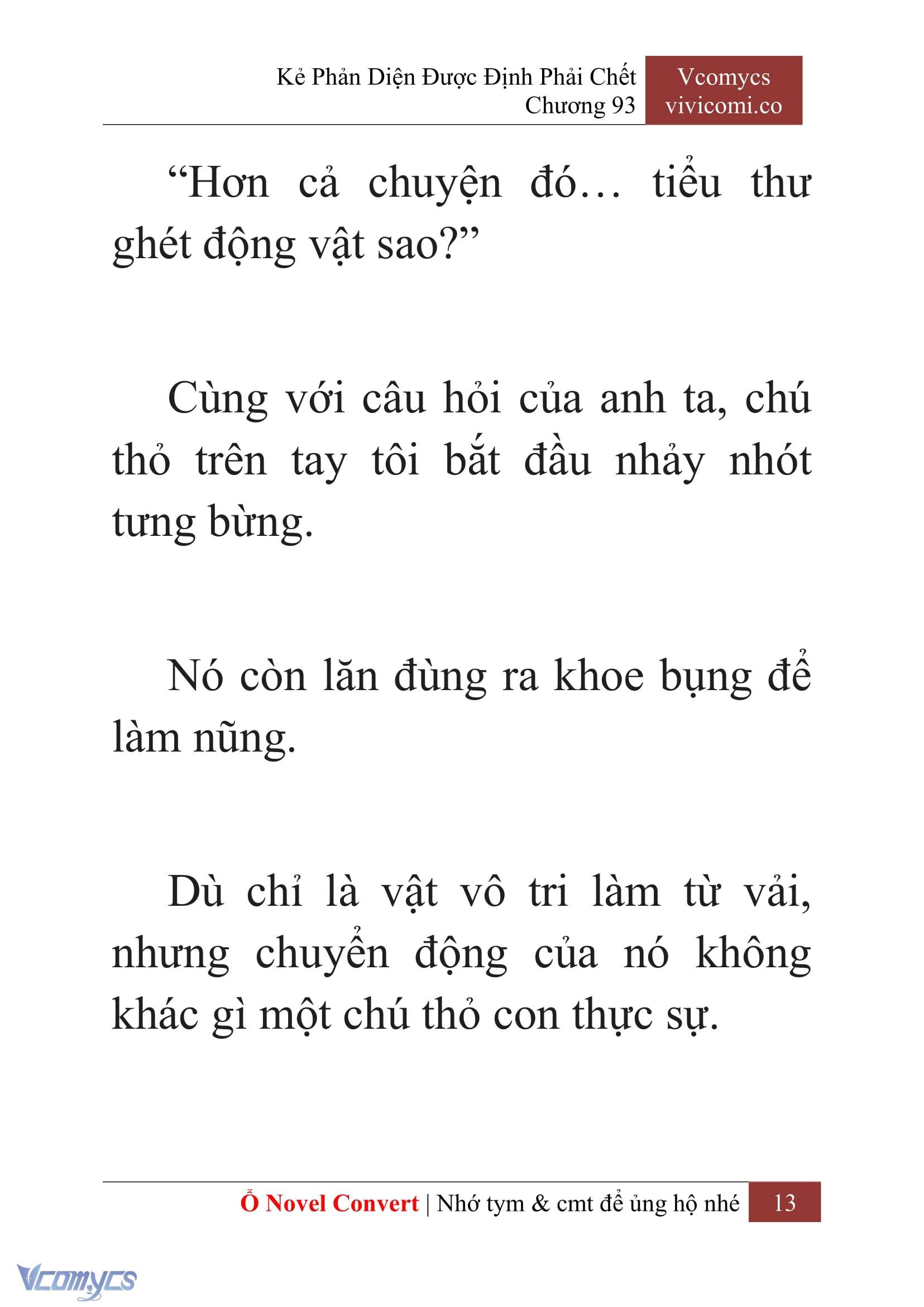 [Novel] Kẻ Phản Diện Được Định Phải Chết Chap 93 - Next Chap 94