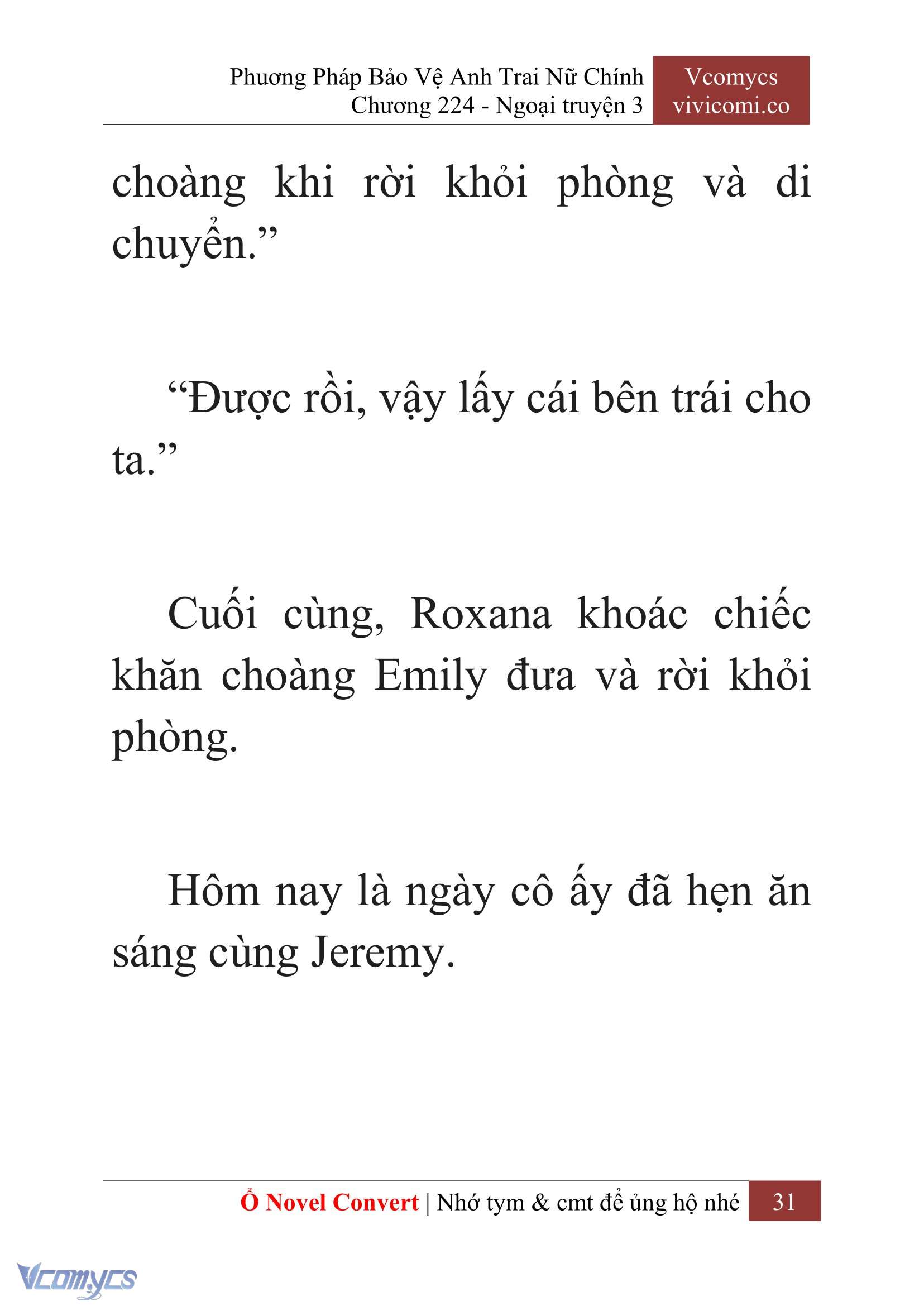 [Novel] Phương Pháp Bảo Vệ Anh Trai Nữ Chính Chap 224 - Trang 2