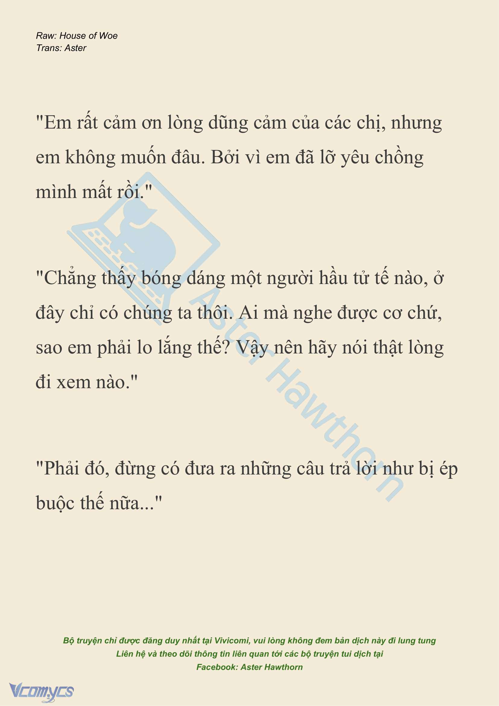 [NOVEL] Dành Cho Các Nữ Thần: Dành cho Psyche Chap 31 - Trang 2