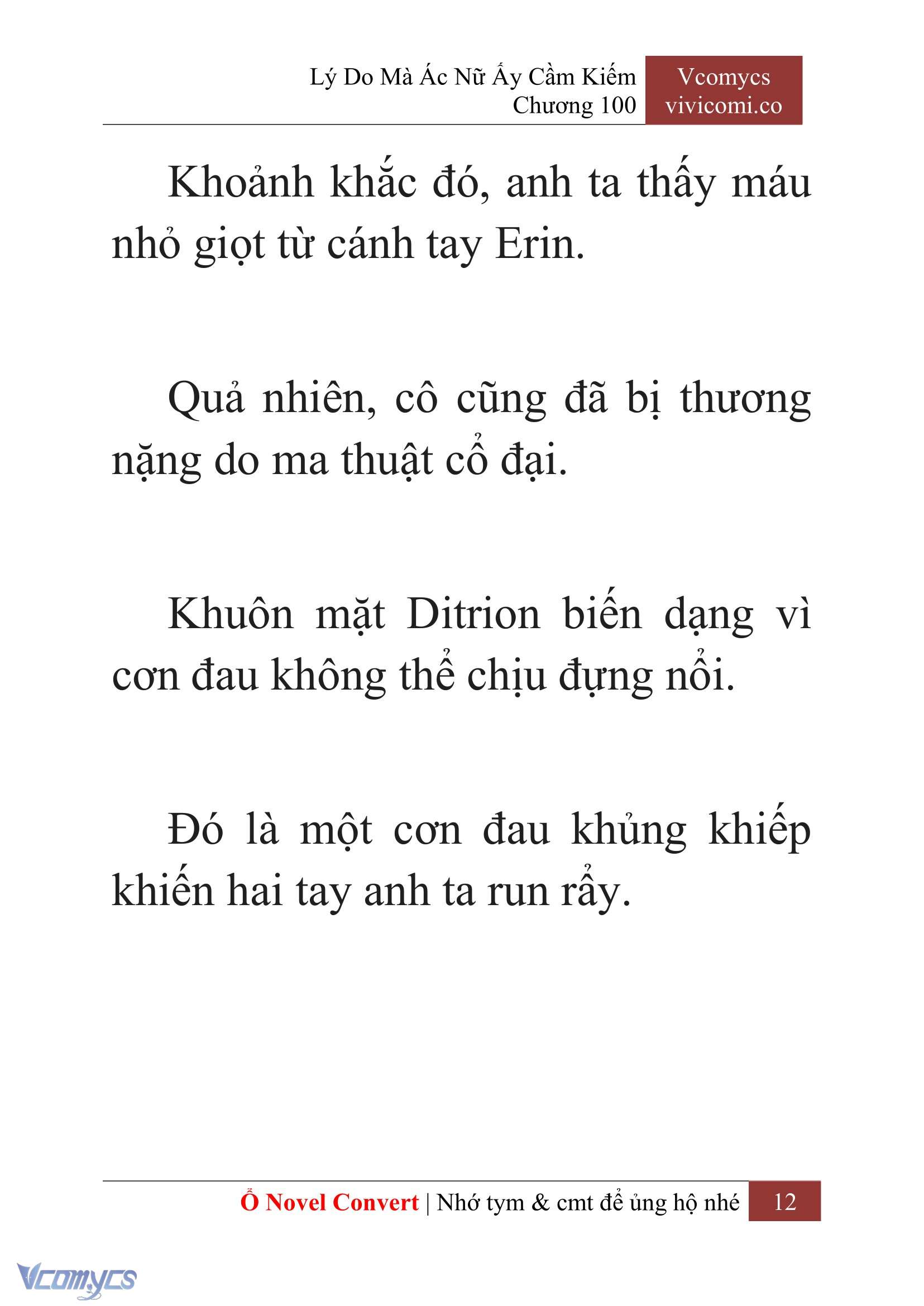 [Novel] Lý Do Mà Ác Nữ Ấy Cầm Kiếm Chap 100 - Next Chap 101
