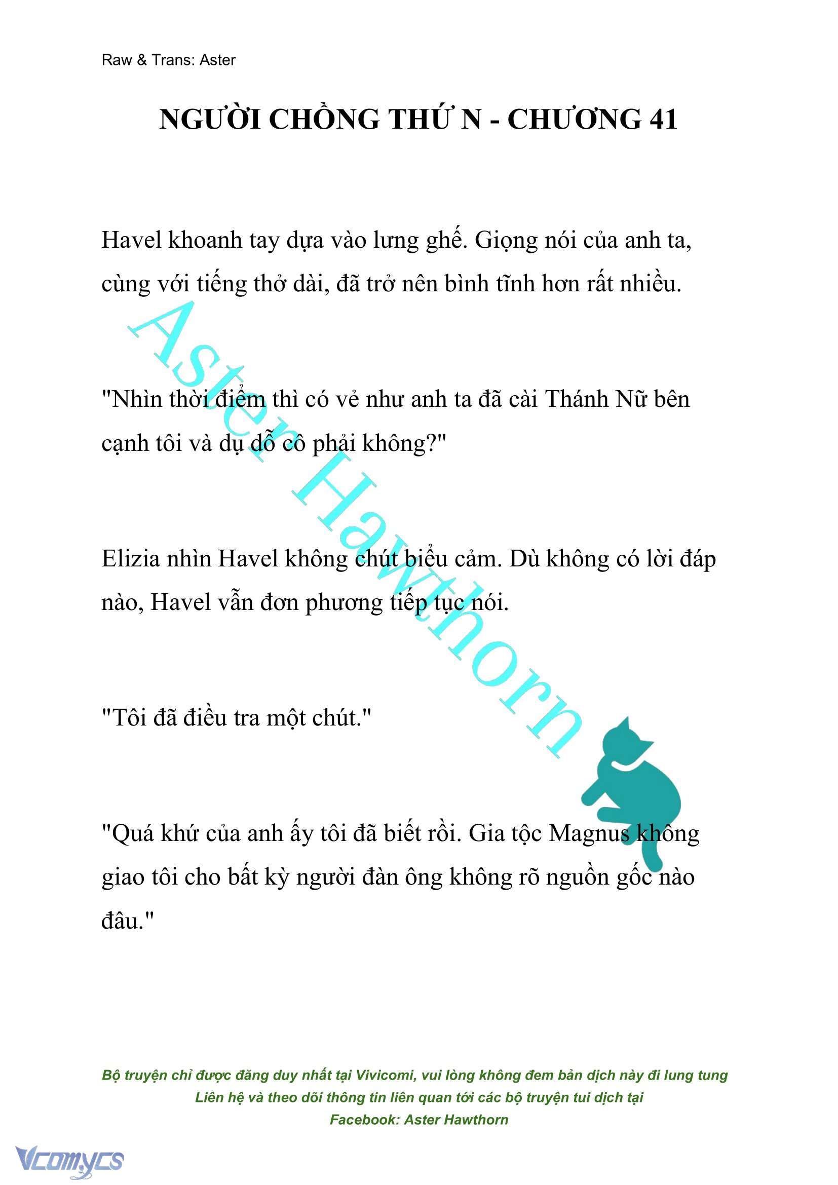 [NOVEL] Người Chồng Thứ N Chap 41 - Trang 2