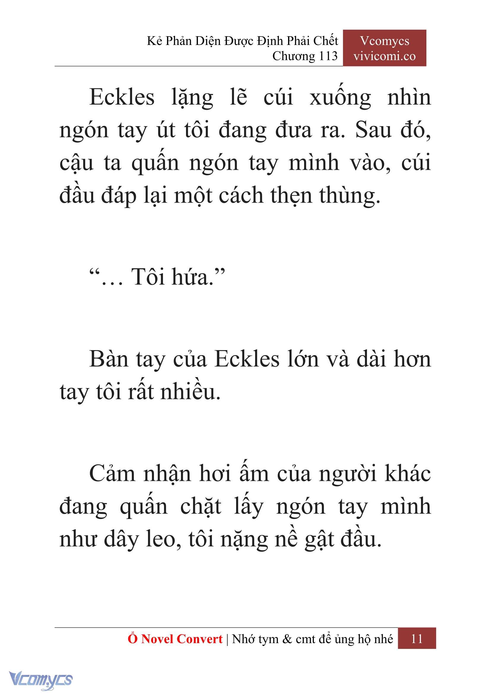 [Novel] Kẻ Phản Diện Được Định Phải Chết Chap 113 - Next Chap 114
