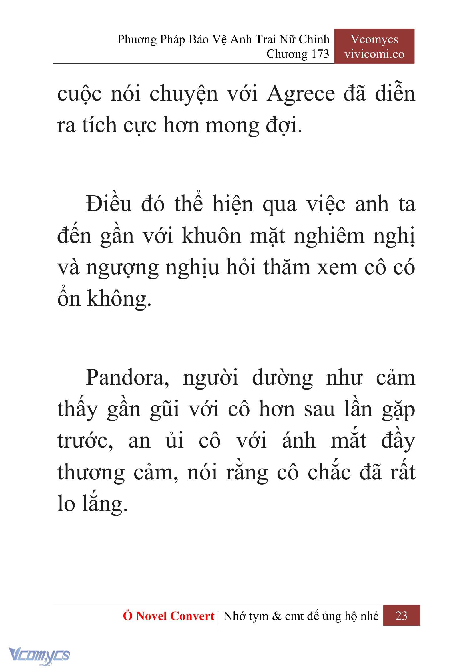 [Novel] Phương Pháp Bảo Vệ Anh Trai Nữ Chính Chap 173 - Trang 2
