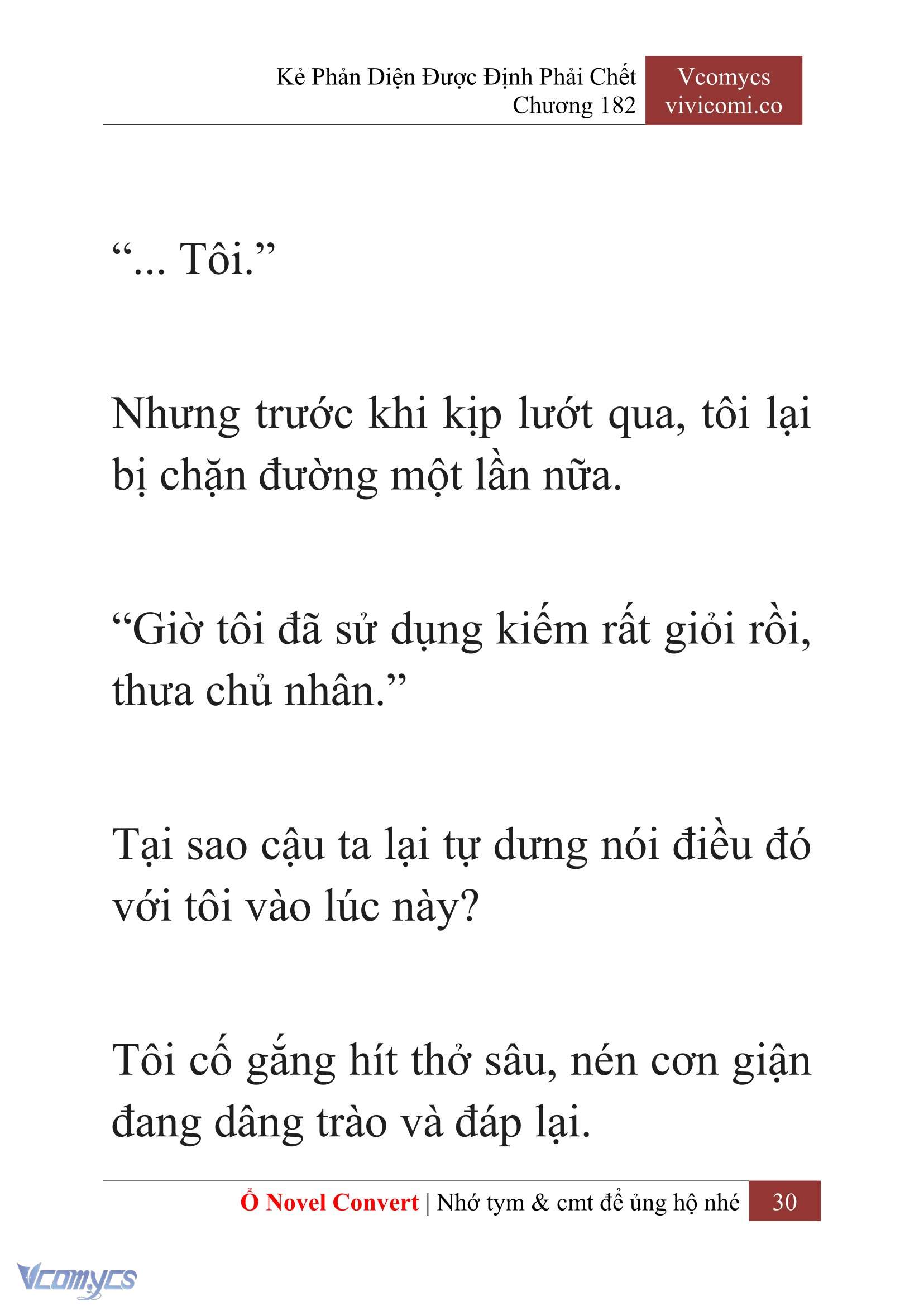 [Novel] Kẻ Phản Diện Được Định Phải Chết Chap 182 - Trang 2