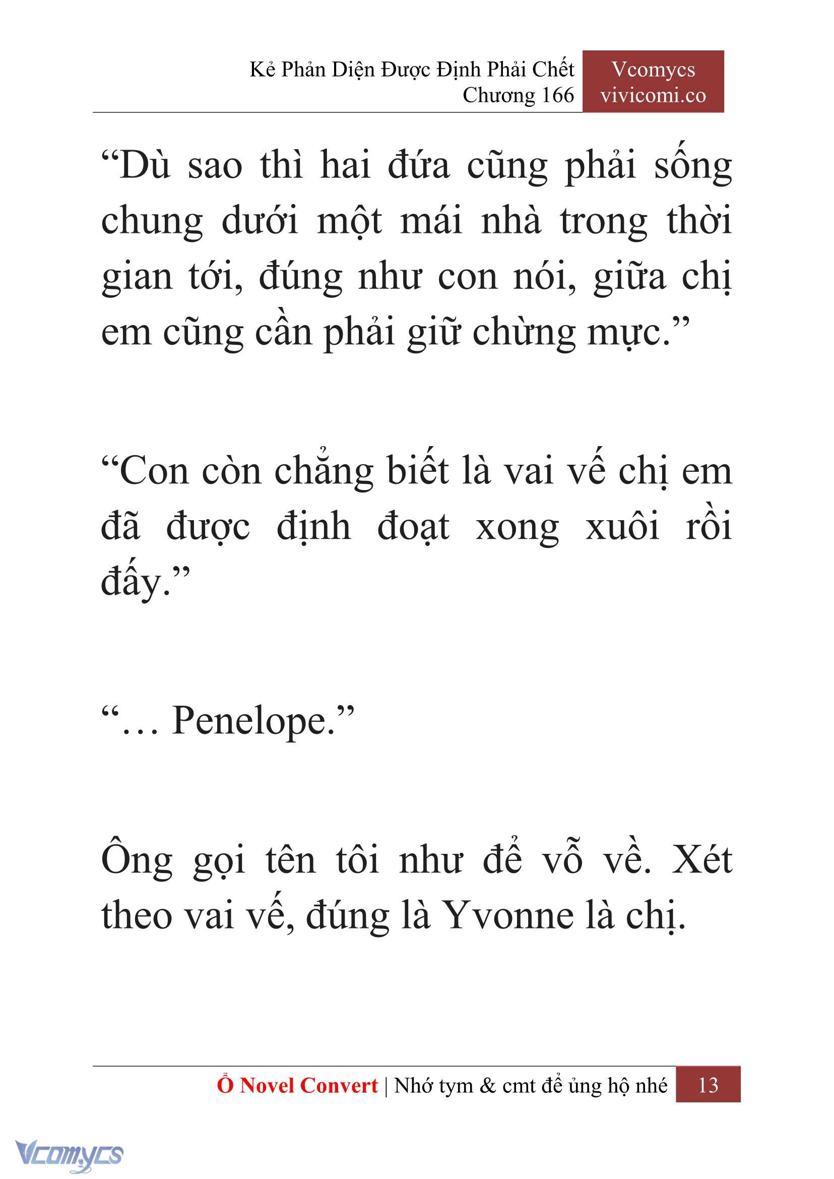 [Novel] Kẻ Phản Diện Được Định Phải Chết Chap 166 - Trang 2