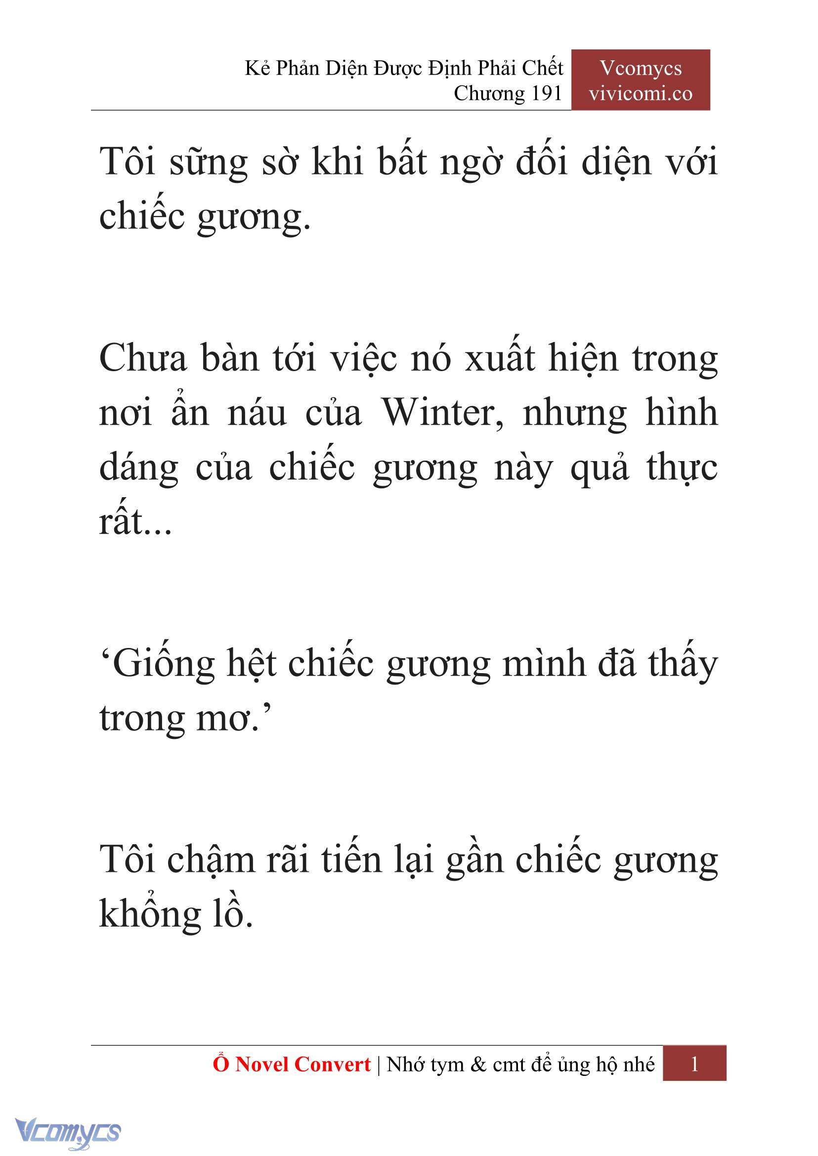 [Novel] Kẻ Phản Diện Được Định Phải Chết Chap 191 - Trang 2