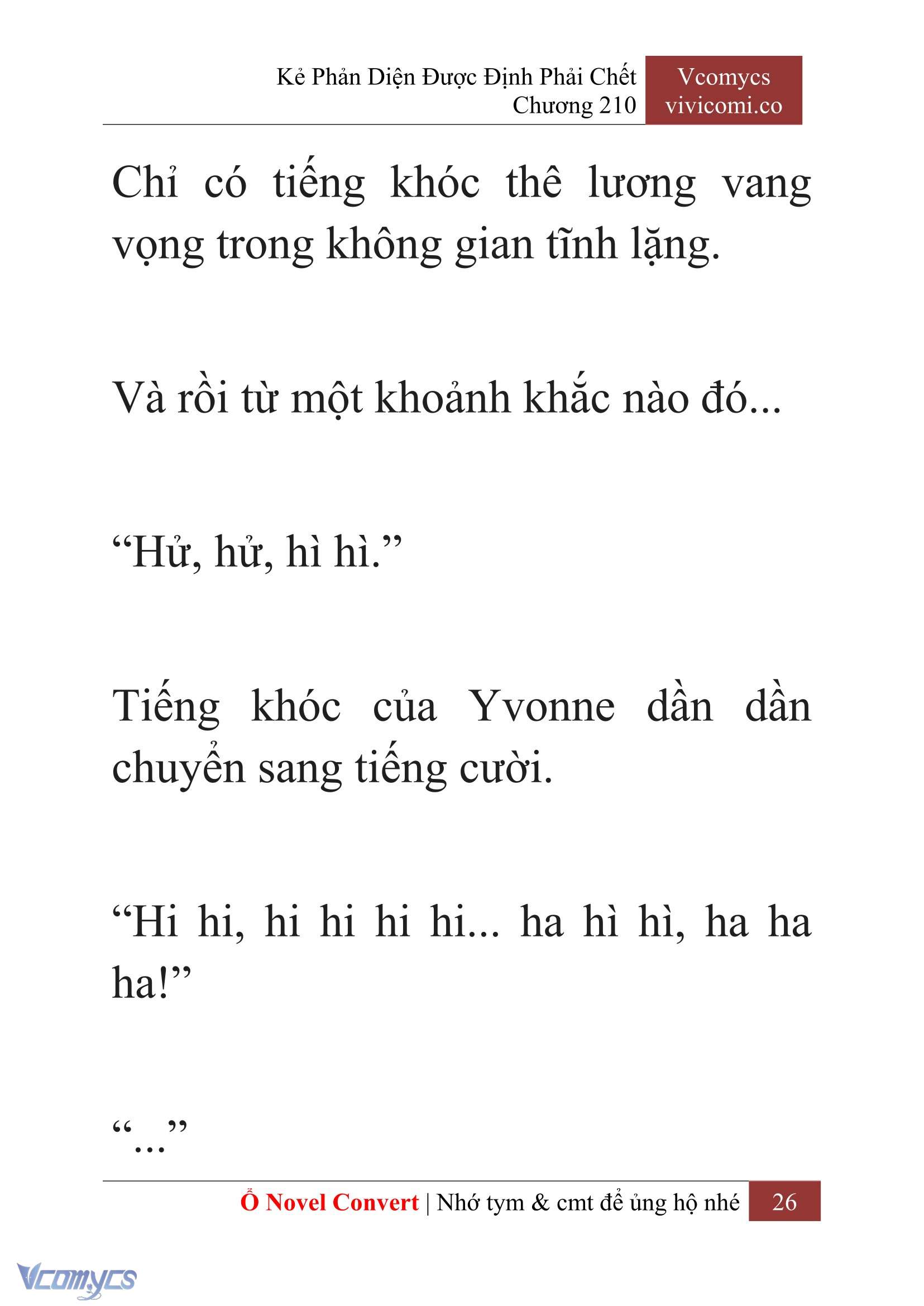 [Novel] Kẻ Phản Diện Được Định Phải Chết Chap 210 - Trang 2