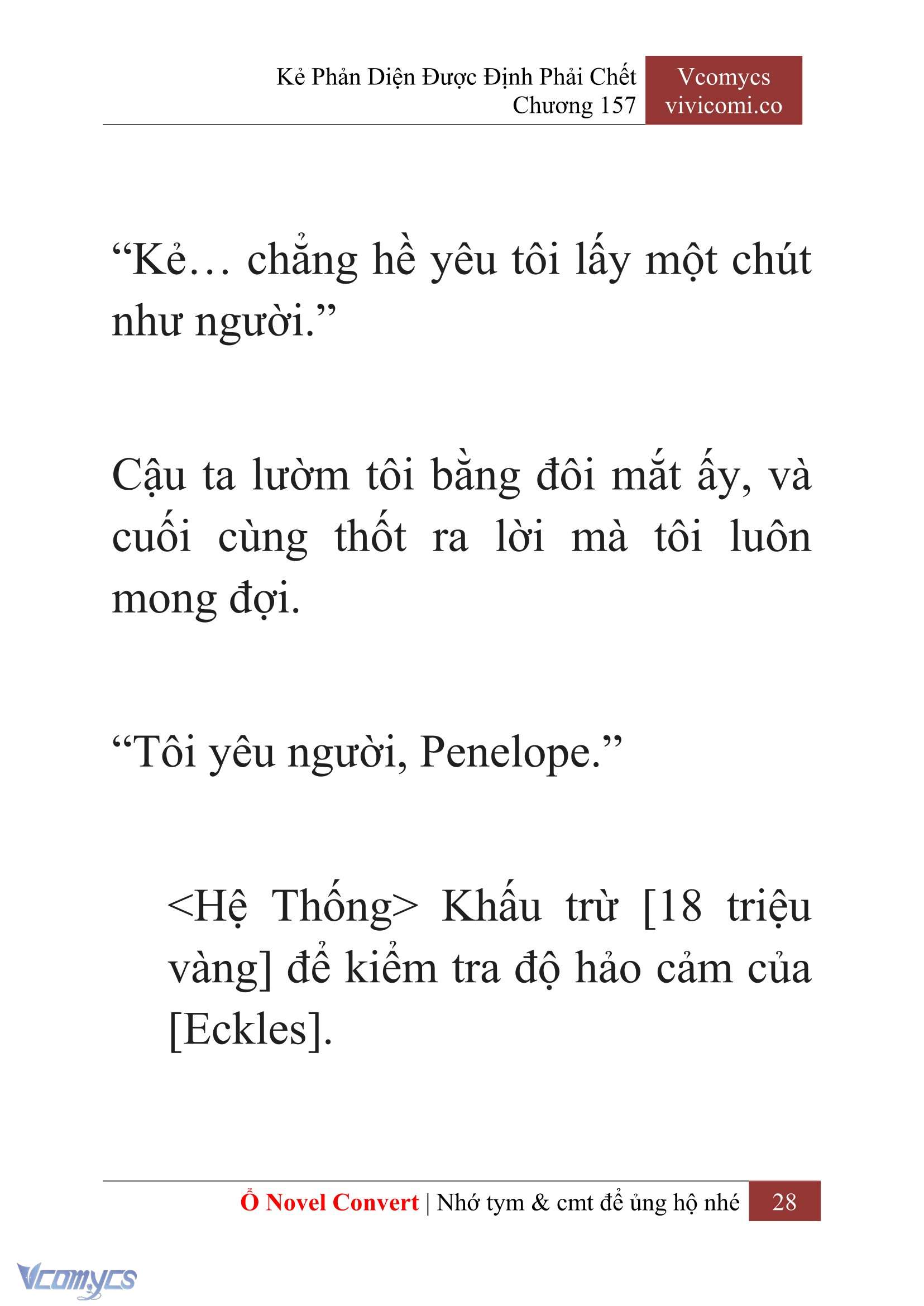 [Novel] Kẻ Phản Diện Được Định Phải Chết Chap 157 - Trang 2