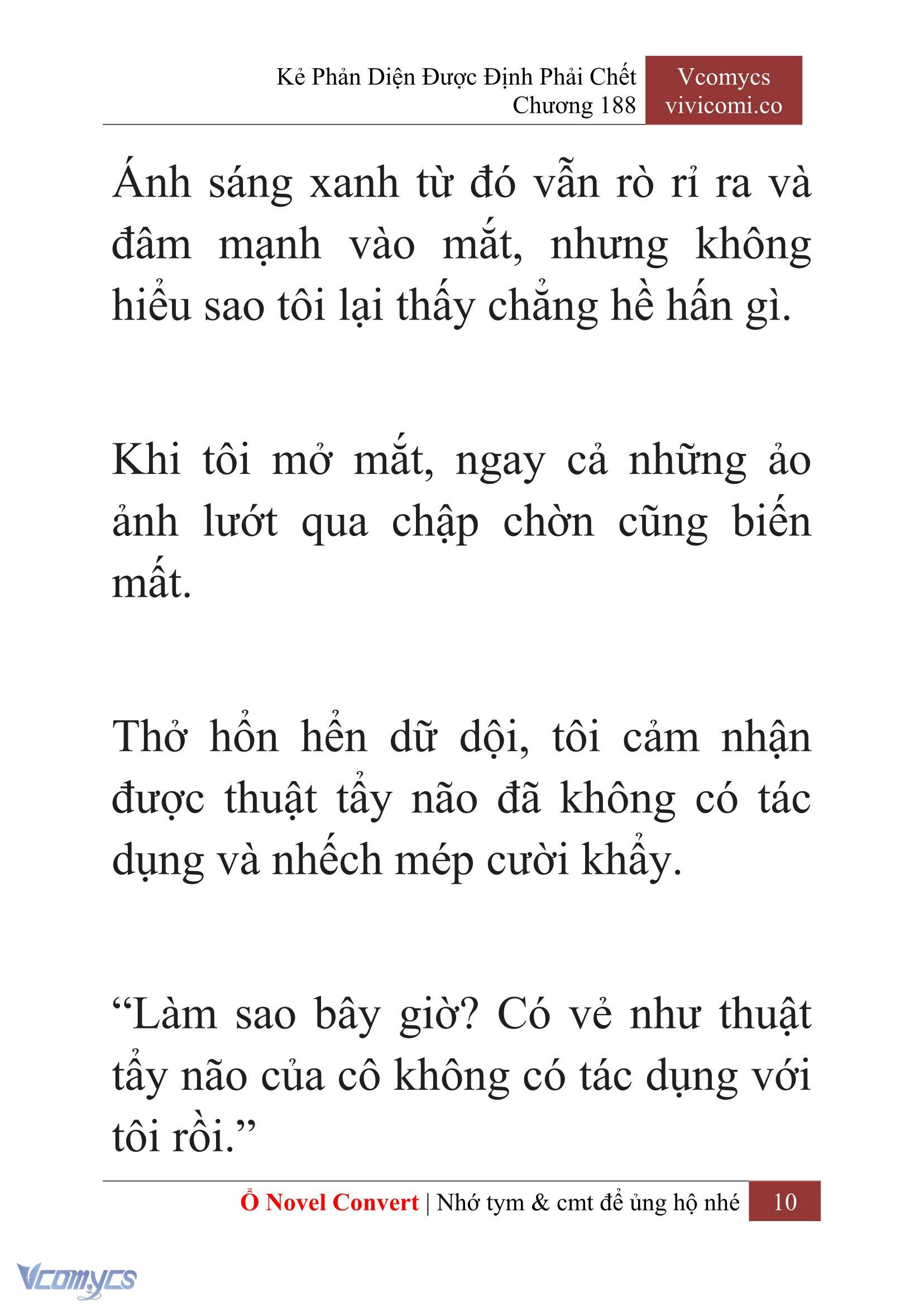 [Novel] Kẻ Phản Diện Được Định Phải Chết Chap 188 - Trang 2