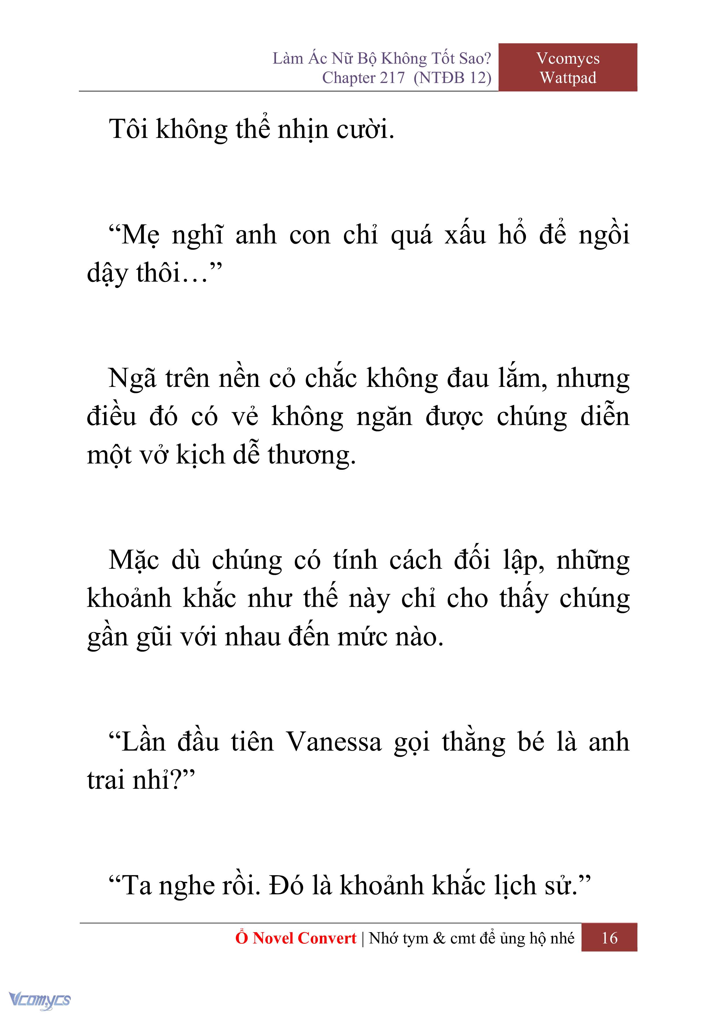 [Novel] Làm Ác Nữ Bộ Không Tốt Sao? Chap 217 - Trang 2