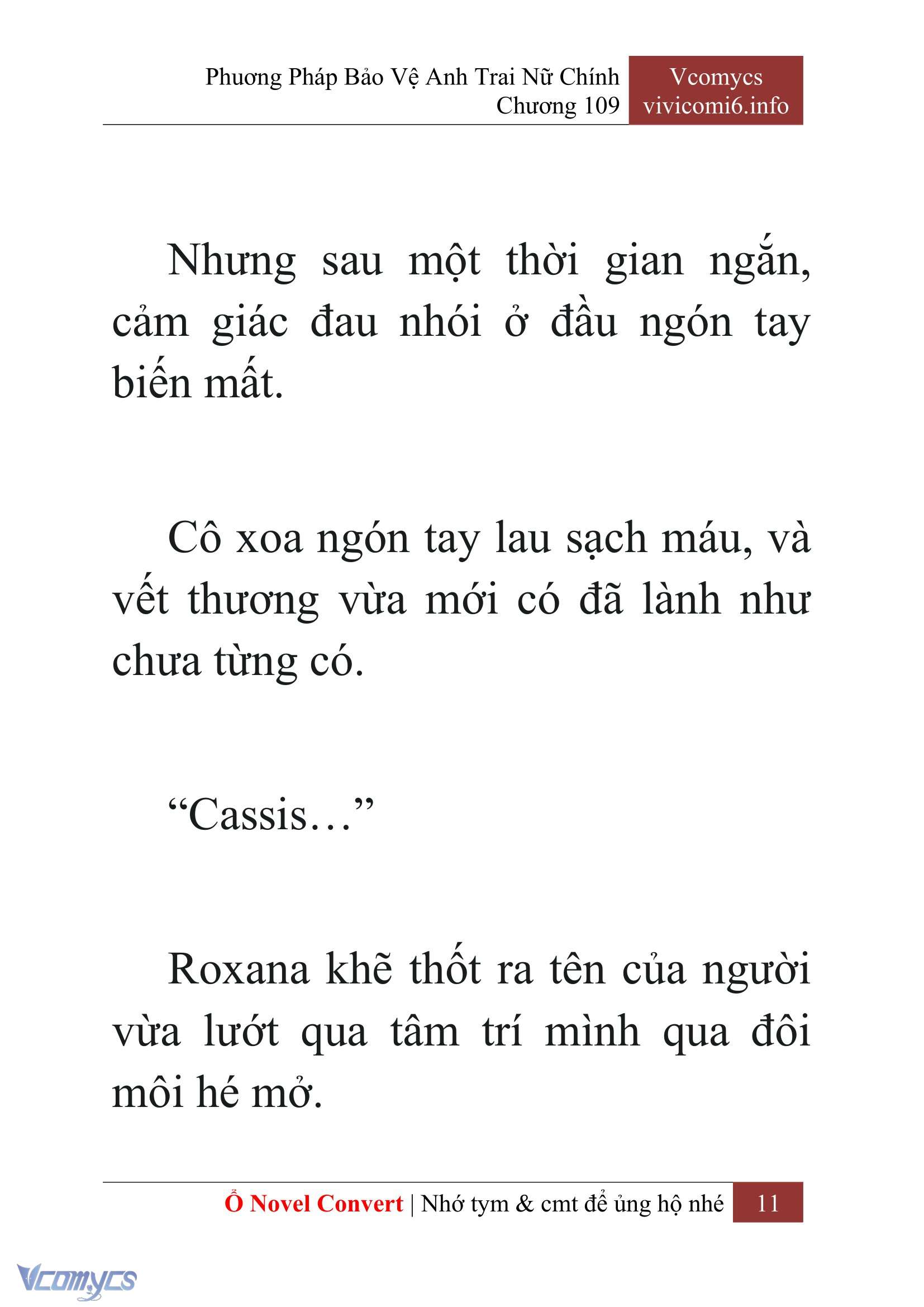 [Novel] Phương Pháp Bảo Vệ Anh Trai Nữ Chính Chap 109 - Trang 2