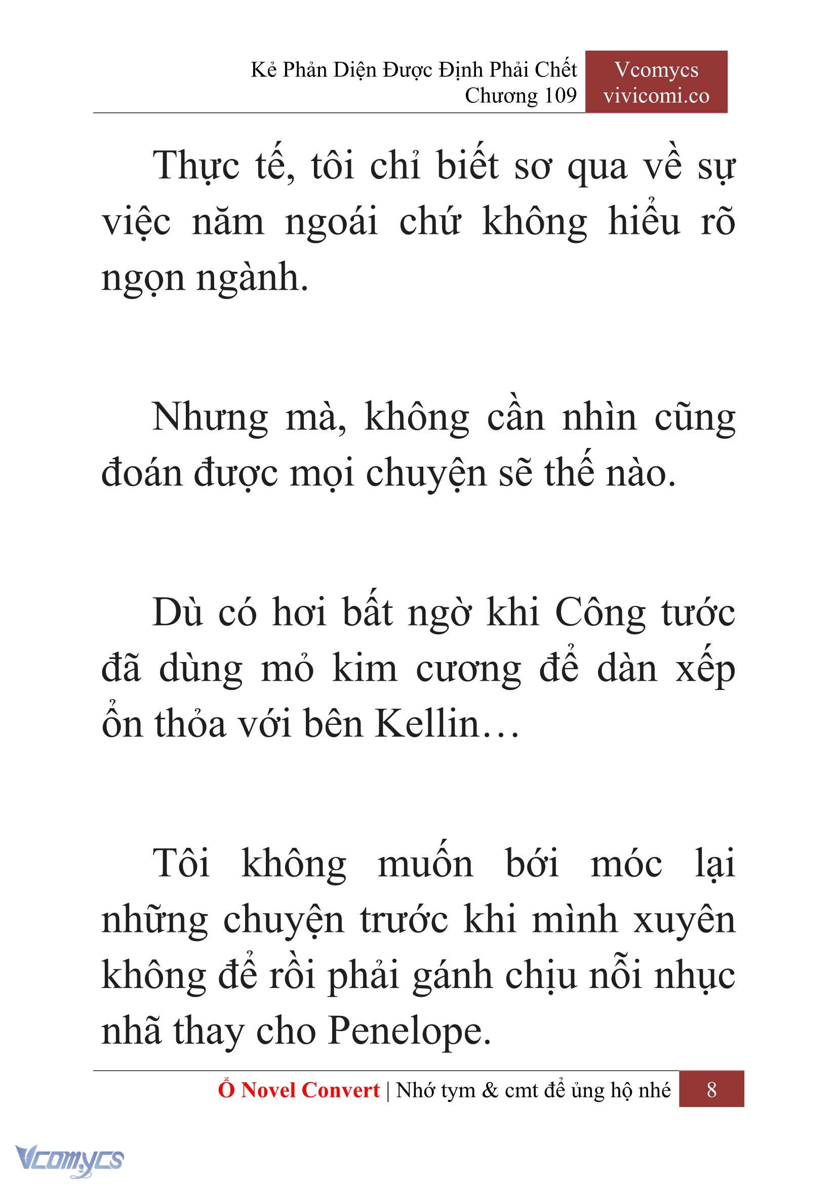 [Novel] Kẻ Phản Diện Được Định Phải Chết Chap 109 - Trang 2