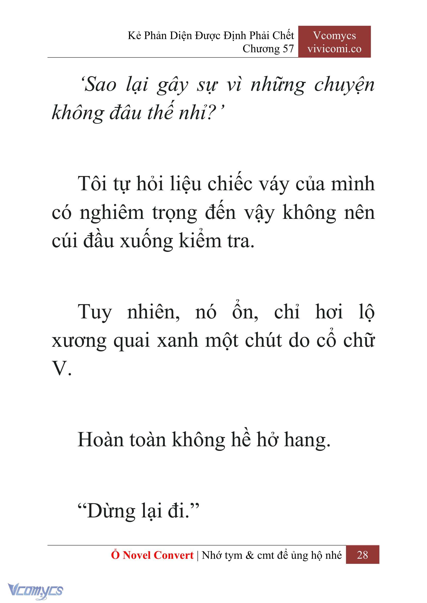 [Novel] Kẻ Phản Diện Được Định Phải Chết Chap 57 - Next Chap 58