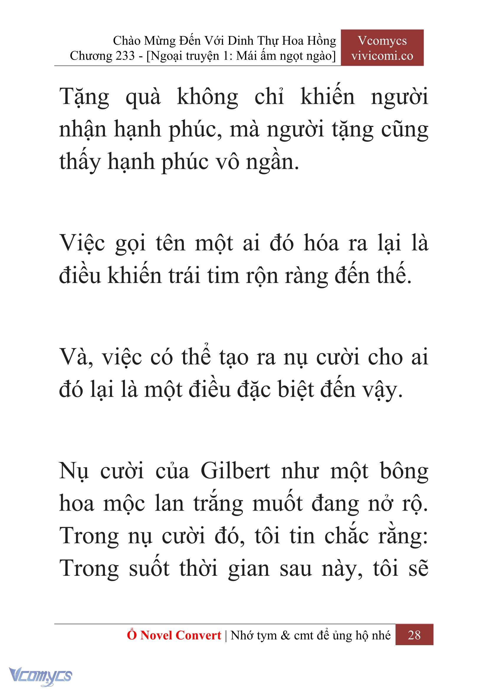 [Novel] Chào Mừng Đến Với Dinh Thự Hoa Hồng Chap 233 - Trang 2