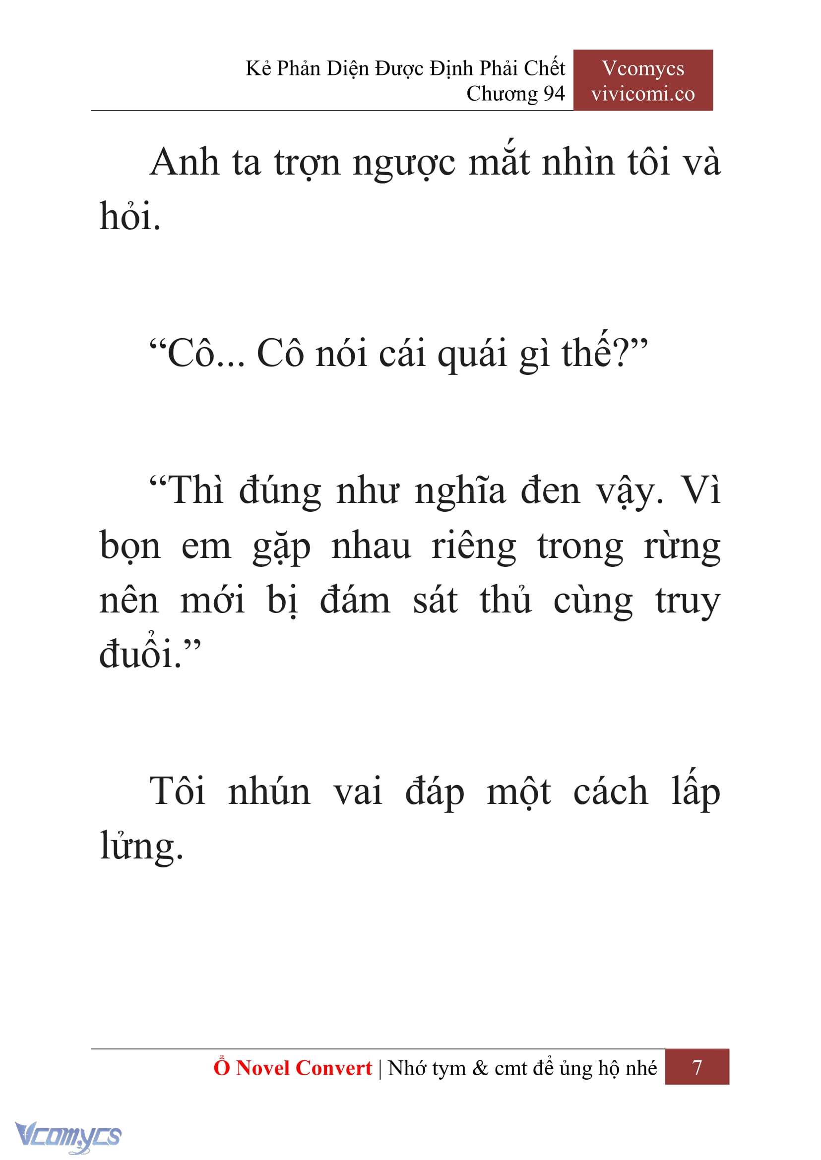 [Novel] Kẻ Phản Diện Được Định Phải Chết Chap 94 - Trang 2