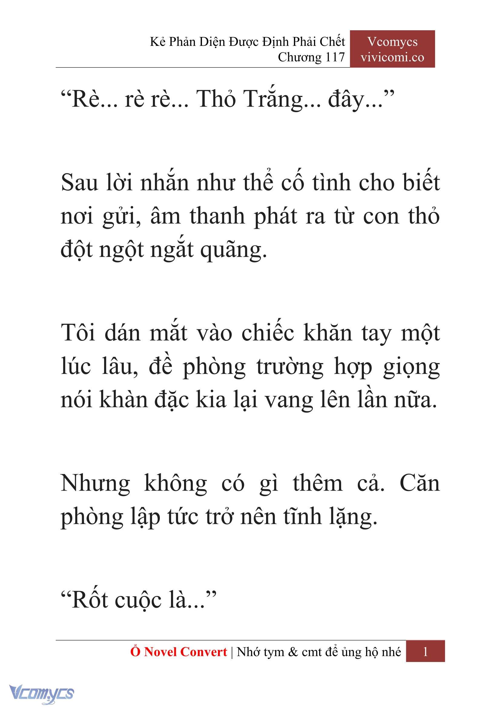 [Novel] Kẻ Phản Diện Được Định Phải Chết Chap 117 - Trang 2