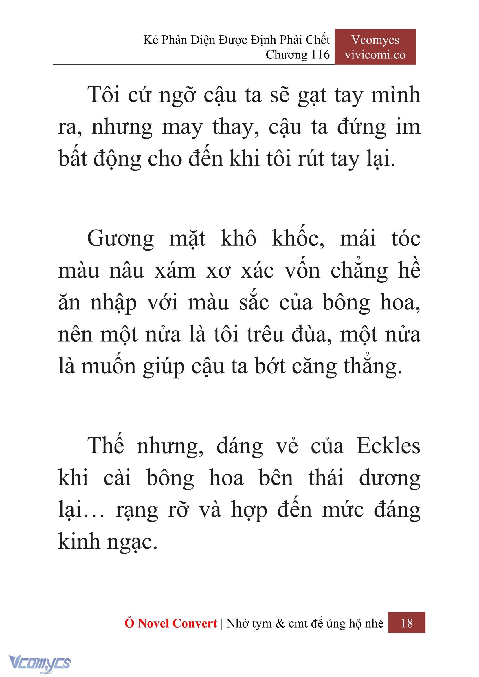 [Novel] Kẻ Phản Diện Được Định Phải Chết Chap 116 - Trang 2