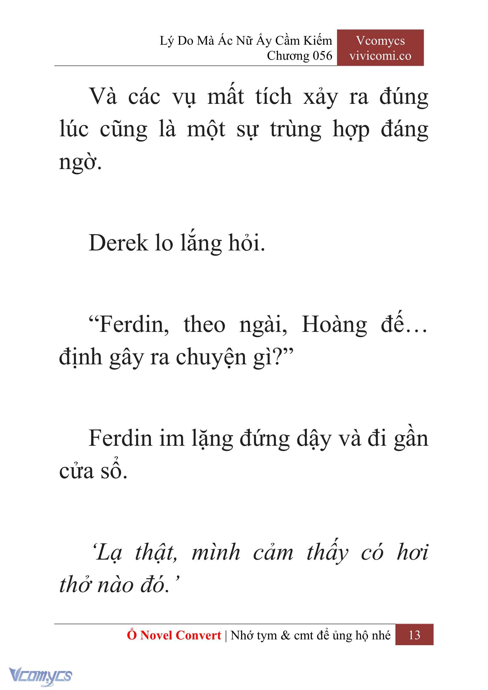 [Novel] Lý Do Mà Ác Nữ Ấy Cầm Kiếm Chap 56 - Next Chap 57
