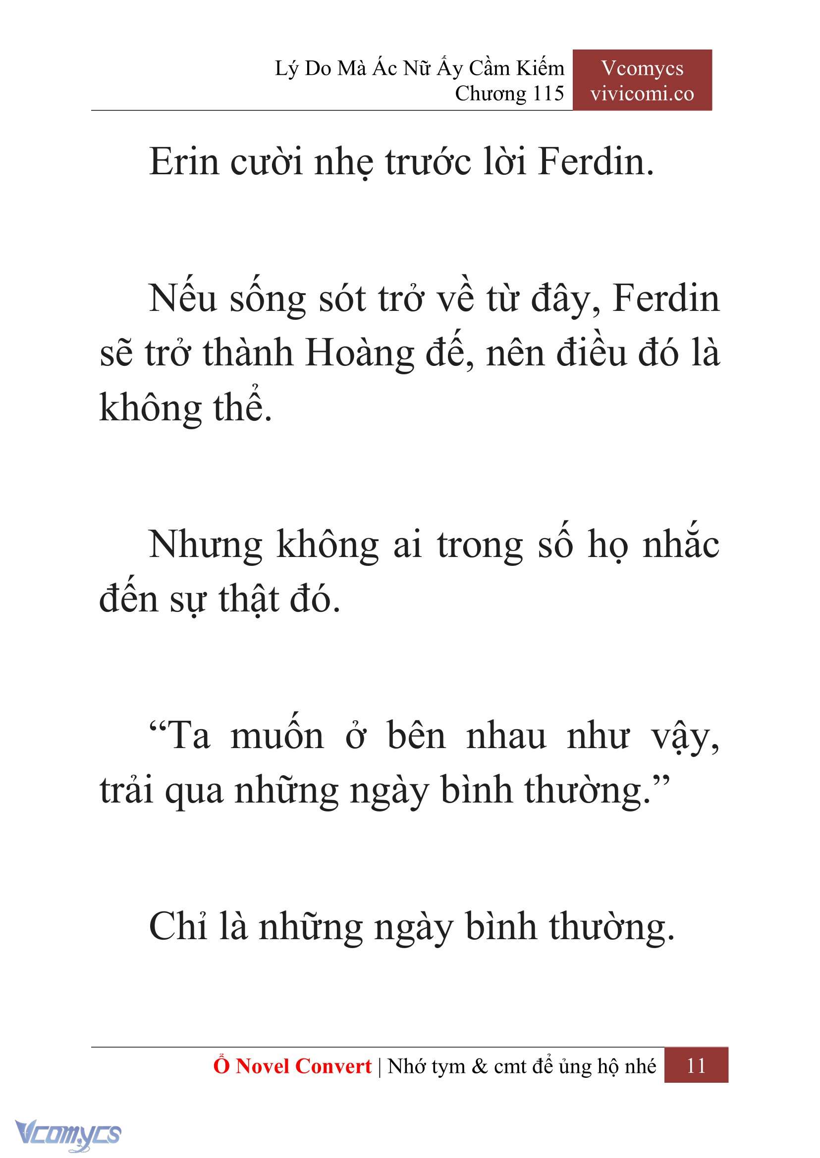 [Novel] Lý Do Mà Ác Nữ Ấy Cầm Kiếm Chap 115 - Trang 2