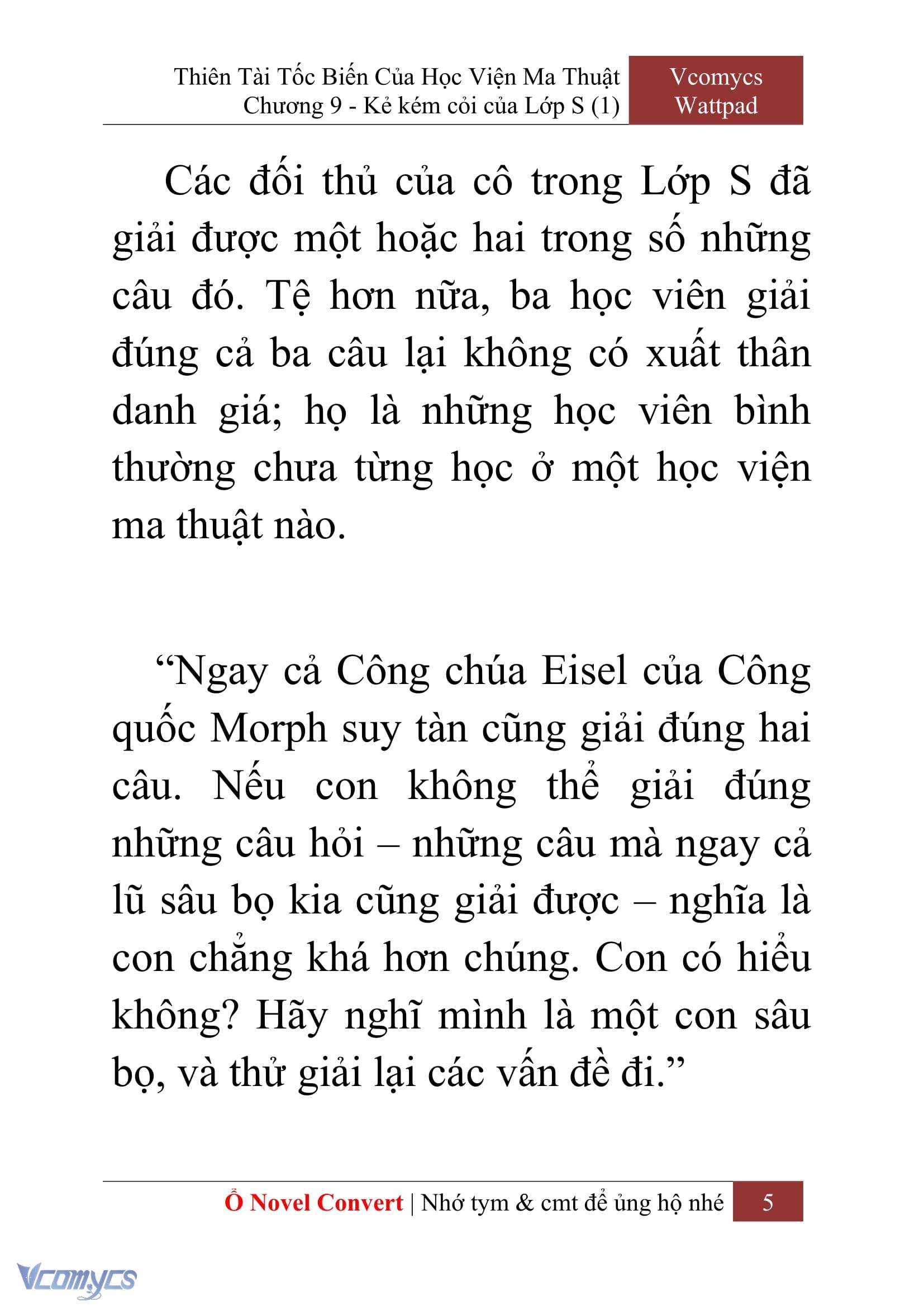 [Novel] Thiên Tài Tốc Biến Của Học Viện Ma Thuật Chap 9 - Trang 2
