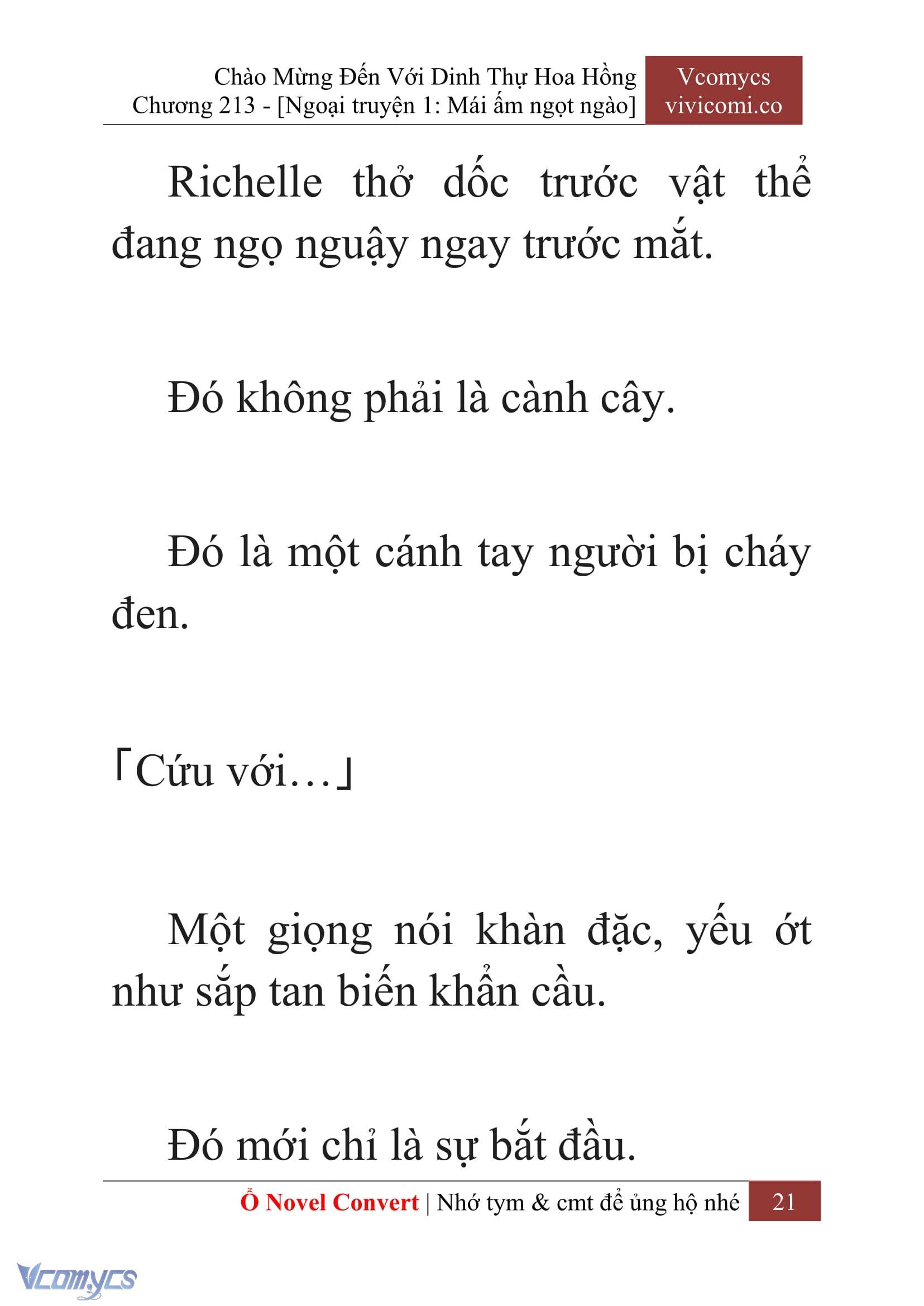 [Novel] Chào Mừng Đến Với Dinh Thự Hoa Hồng Chap 213 - Trang 2