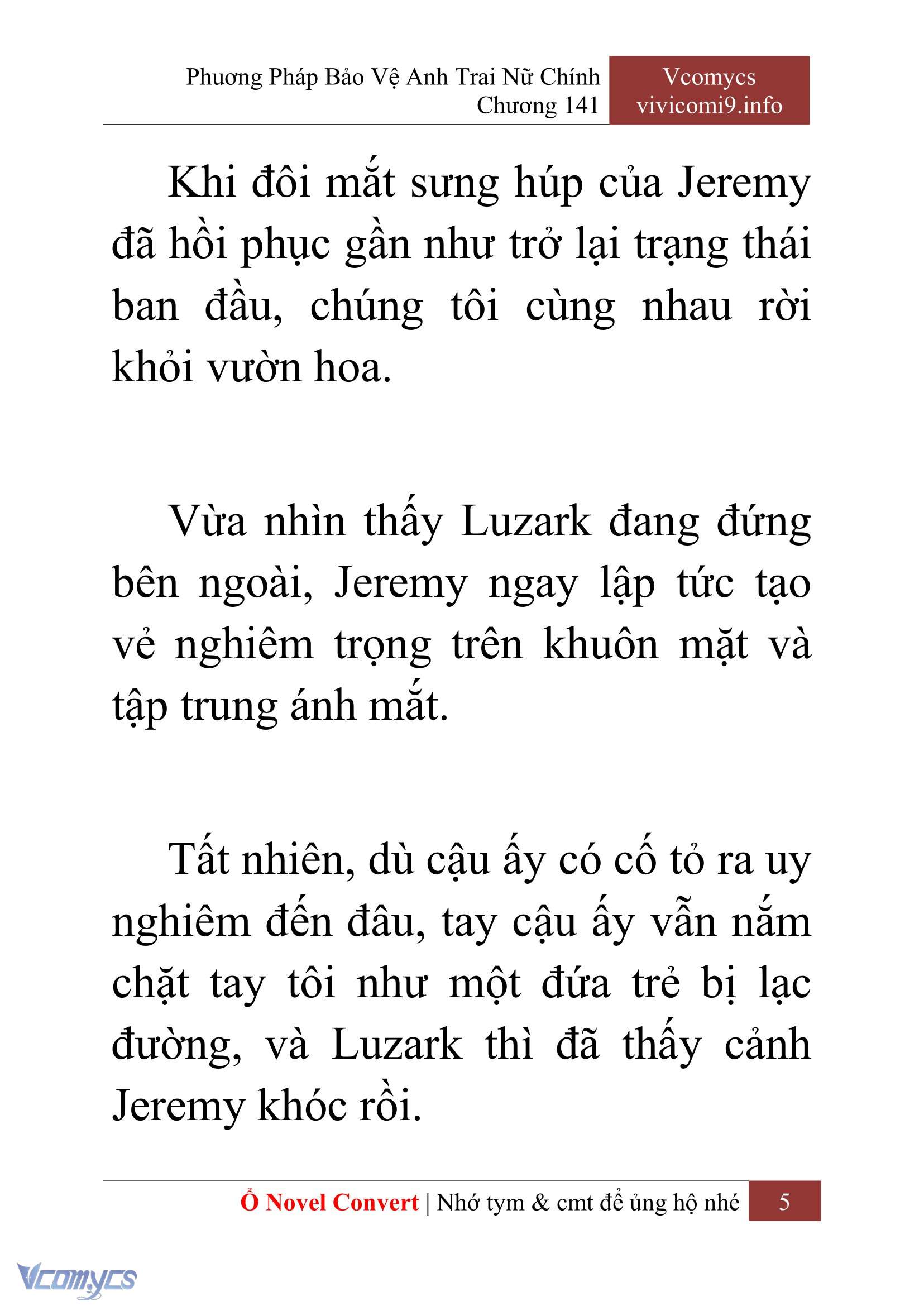 [Novel] Phương Pháp Bảo Vệ Anh Trai Nữ Chính Chap 141 - Trang 2