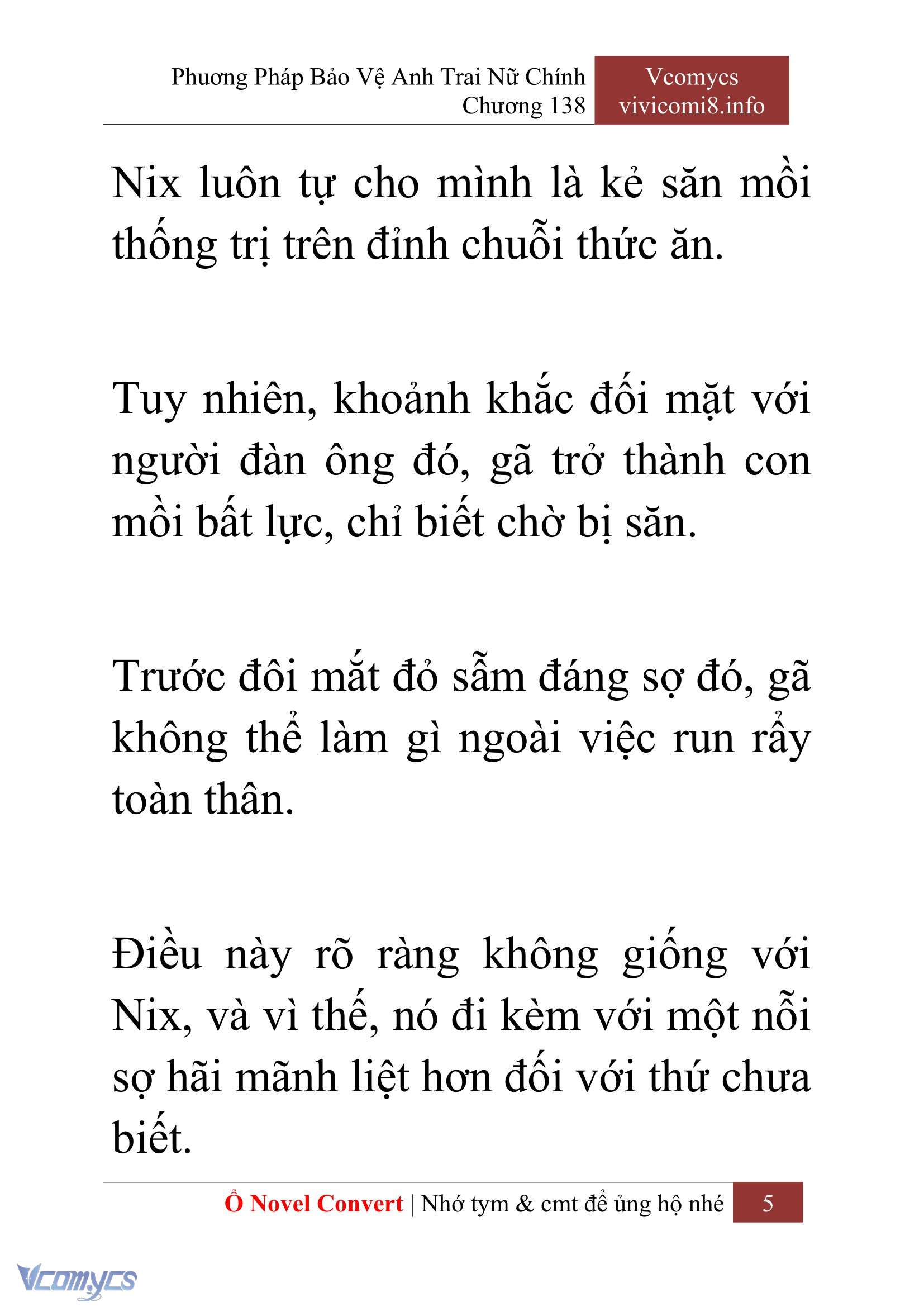 [Novel] Phương Pháp Bảo Vệ Anh Trai Nữ Chính Chap 138 - Trang 2