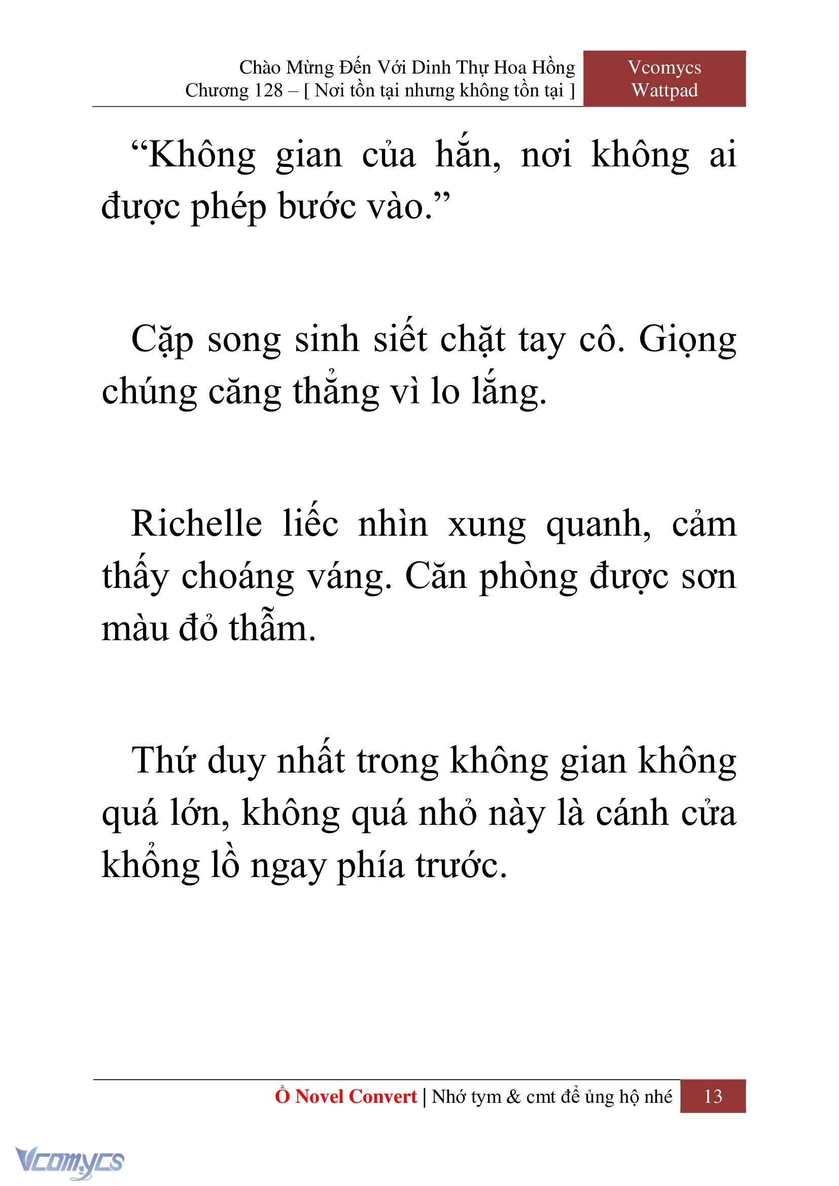 [Novel] Chào Mừng Đến Với Dinh Thự Hoa Hồng Chap 128 - Trang 2