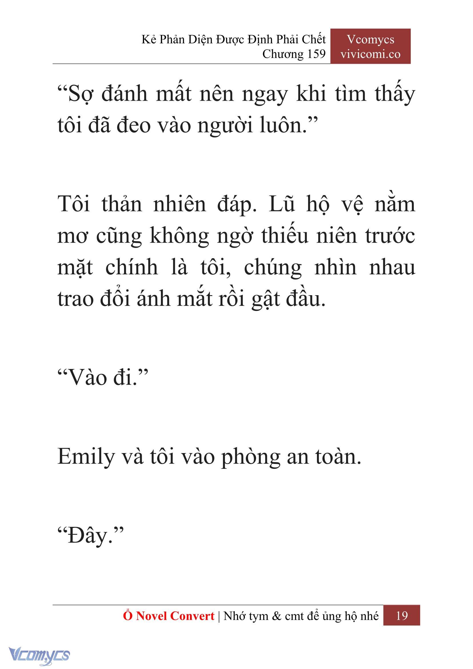 [Novel] Kẻ Phản Diện Được Định Phải Chết Chap 159 - Trang 2