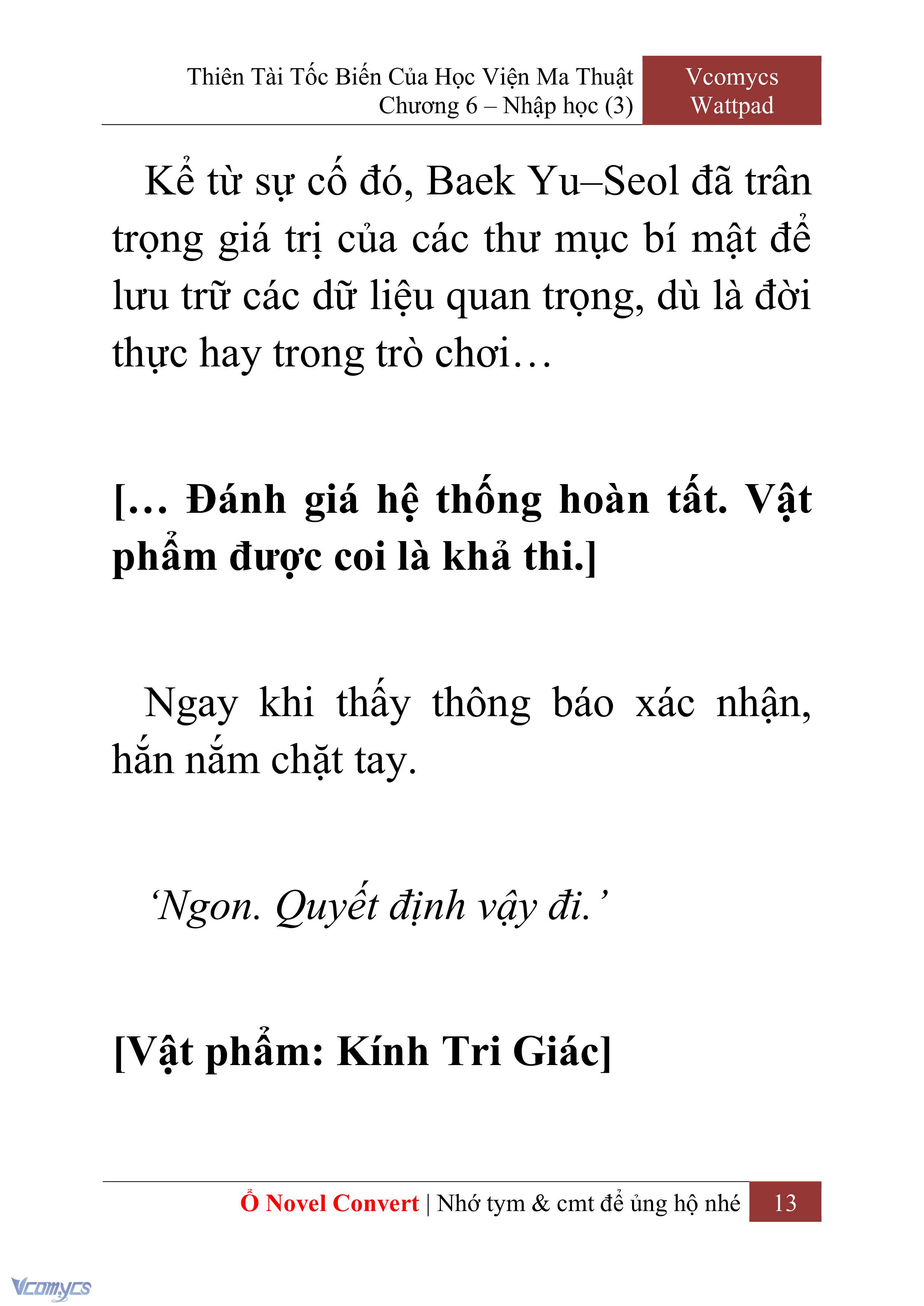 [Novel] Thiên Tài Tốc Biến Của Học Viện Ma Thuật Chap 6 - Trang 2