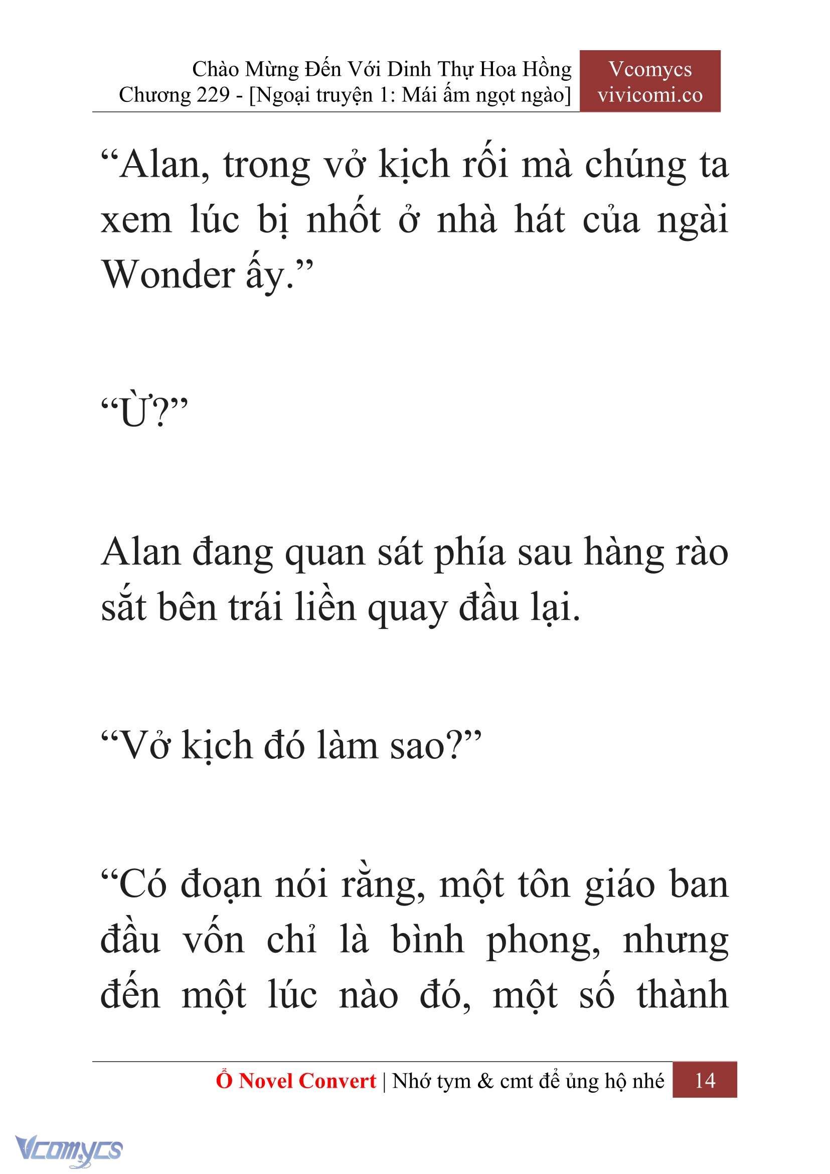 [Novel] Chào Mừng Đến Với Dinh Thự Hoa Hồng Chap 229 - Trang 2