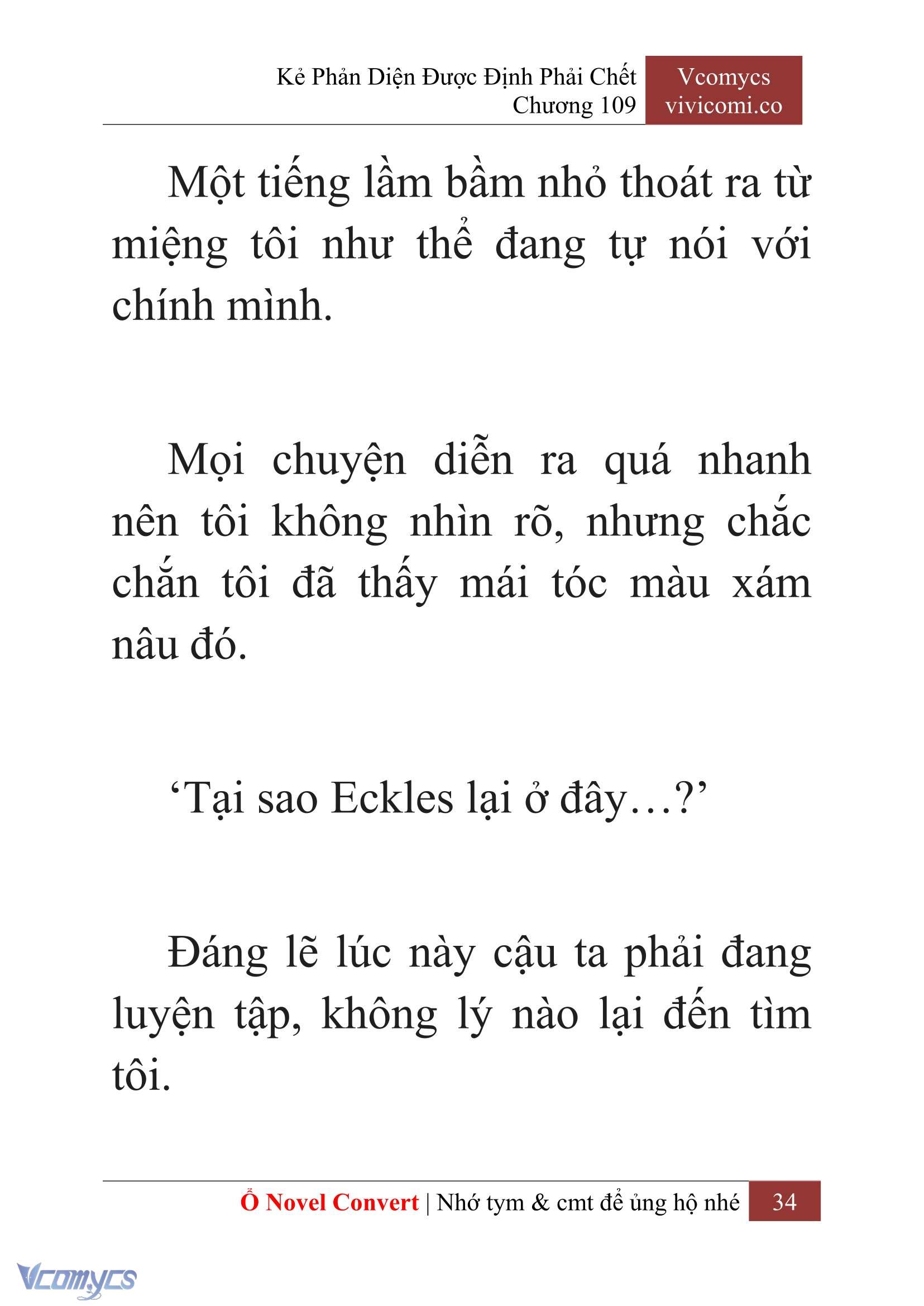 [Novel] Kẻ Phản Diện Được Định Phải Chết Chap 109 - Trang 2