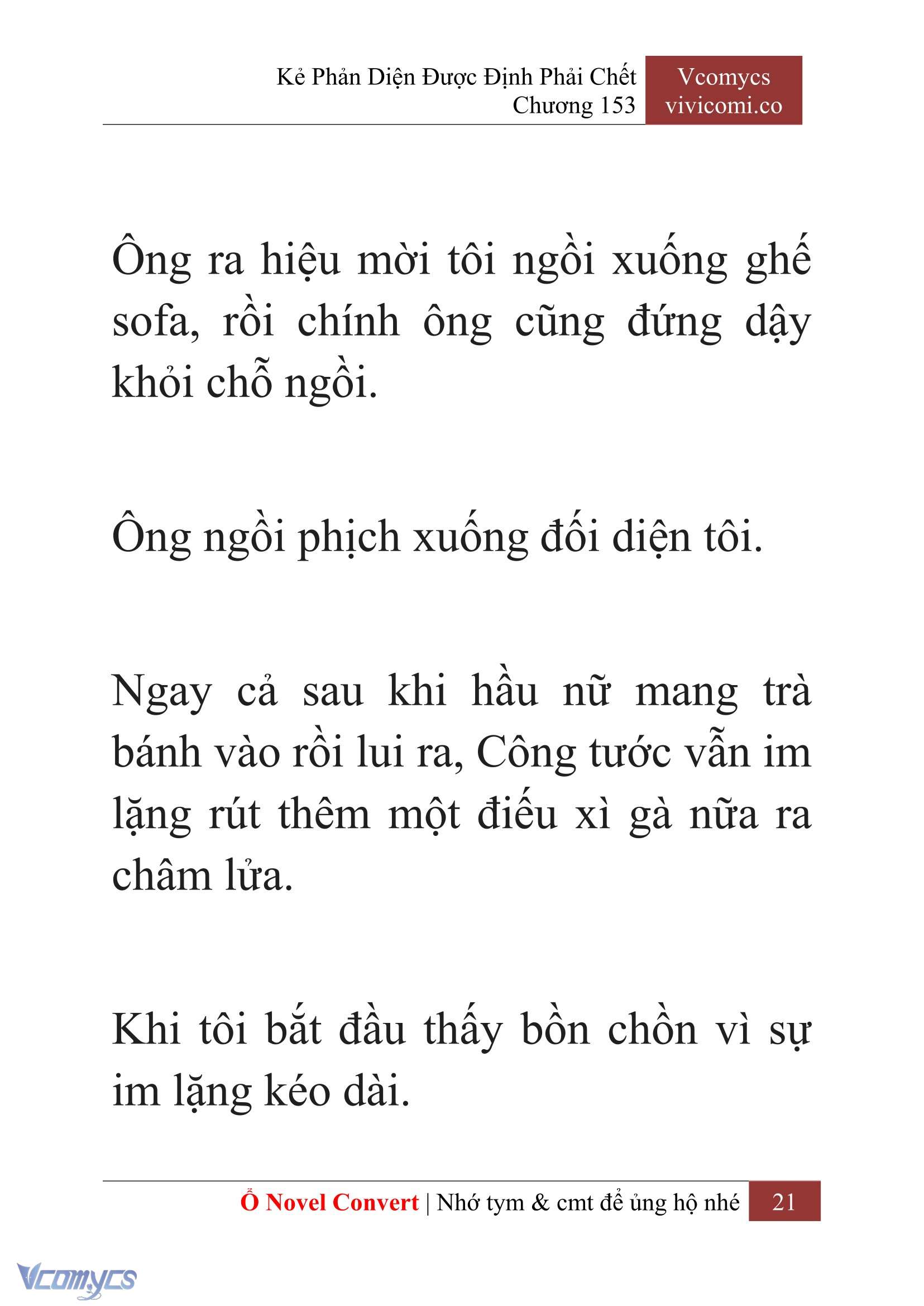 [Novel] Kẻ Phản Diện Được Định Phải Chết Chap 153 - Trang 2