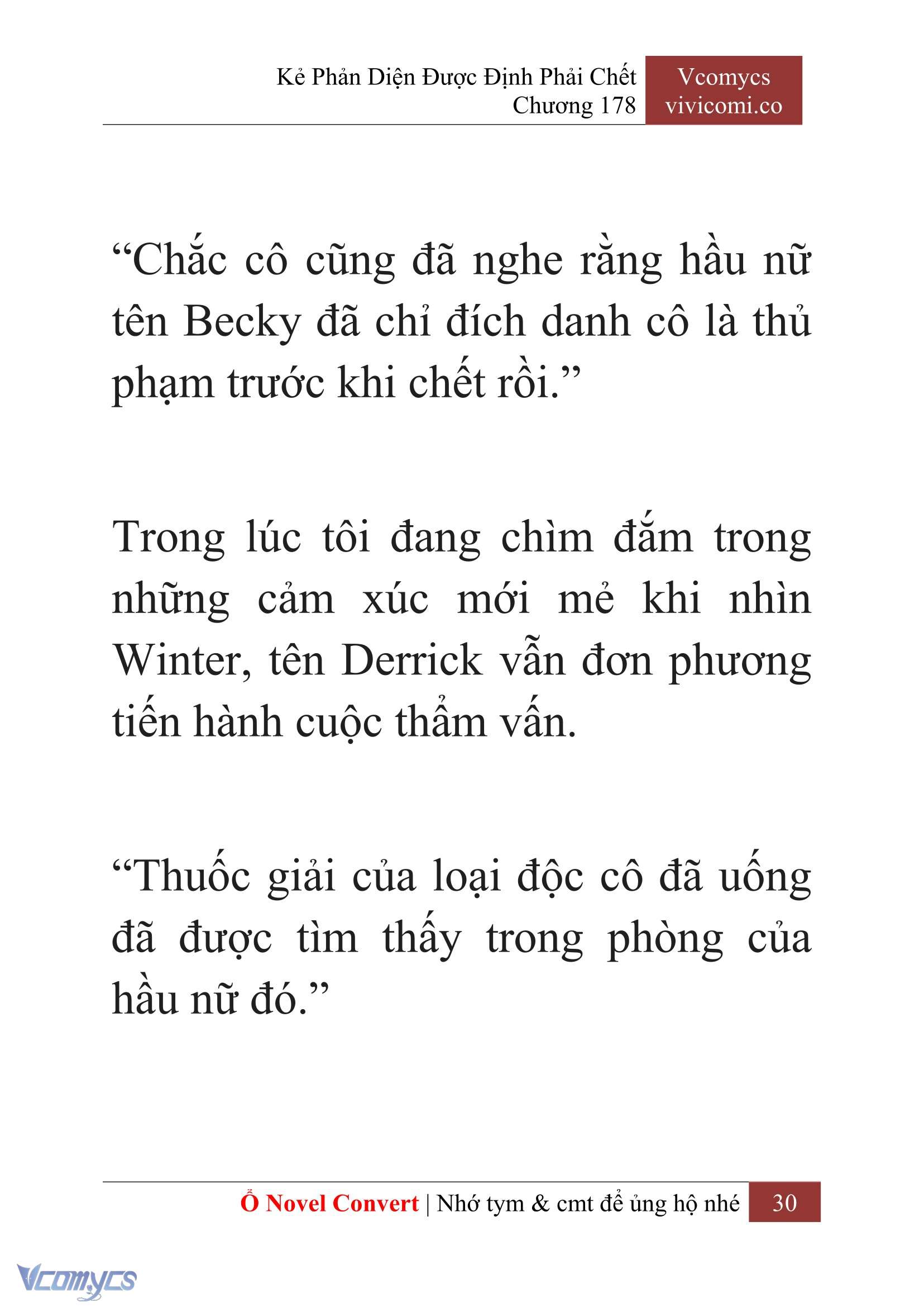 [Novel] Kẻ Phản Diện Được Định Phải Chết Chap 178 - Trang 2