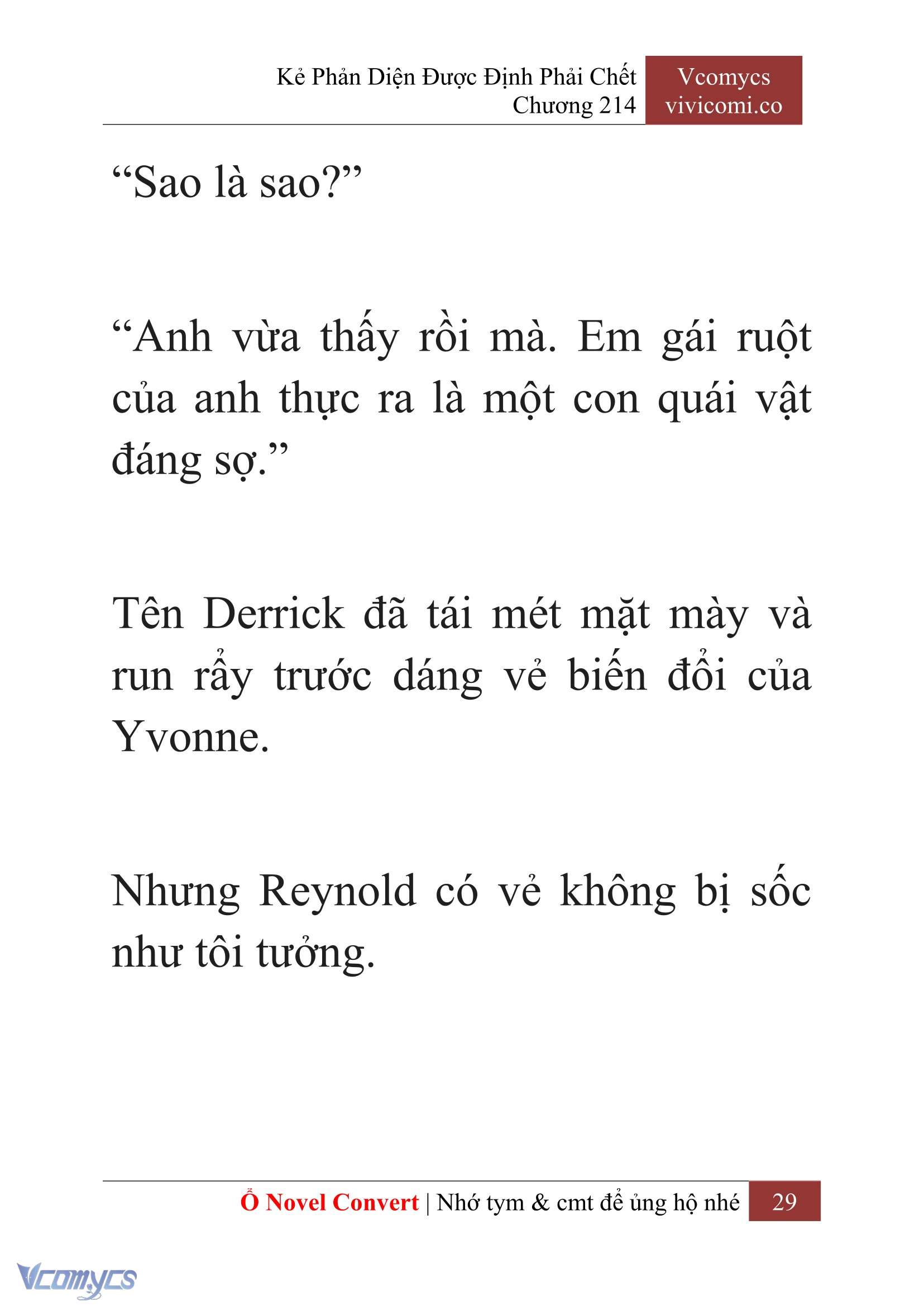 [Novel] Kẻ Phản Diện Được Định Phải Chết Chap 214 - Next Chap 215