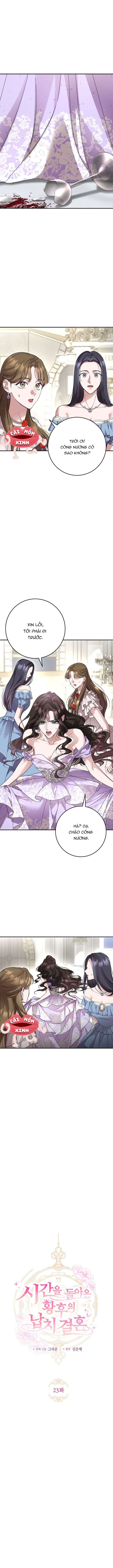 Cuộc Hôn Nhân Bị Bắt Cóc Xuyên Thời Gian Của Hoàng Hậu Chap 23 - Trang 3