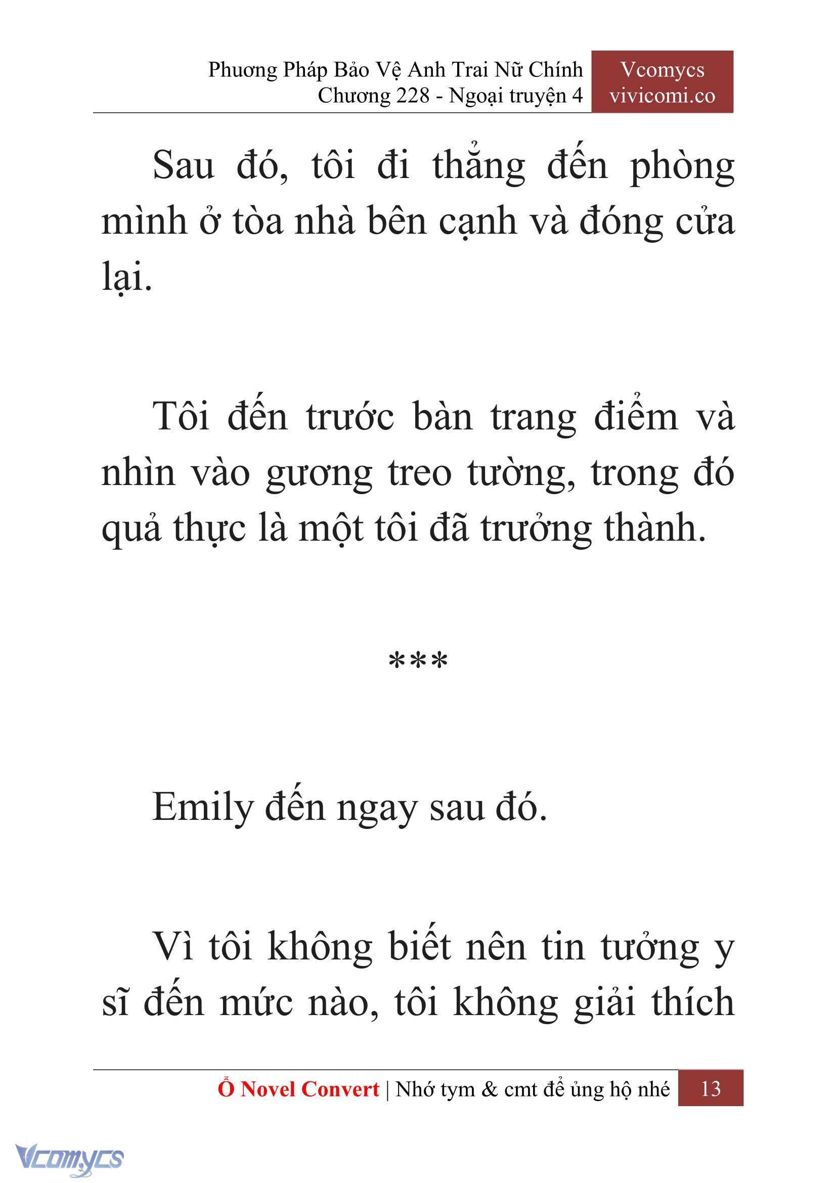 [Novel] Phương Pháp Bảo Vệ Anh Trai Nữ Chính Chap 228 - Trang 2
